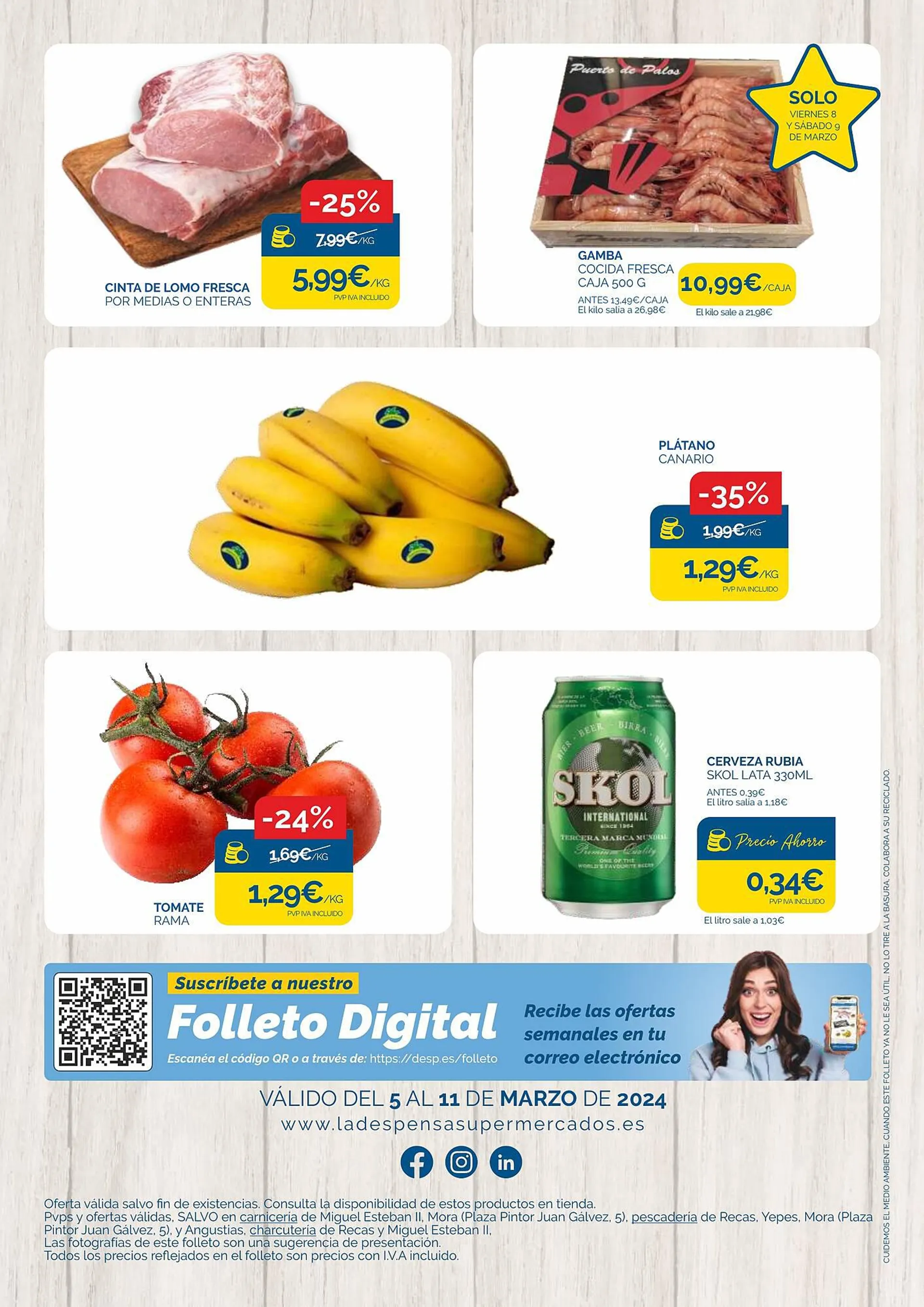 Catálogo de Folleto Supermercados La Despensa 5 de marzo al 11 de marzo 2024 - Página 4