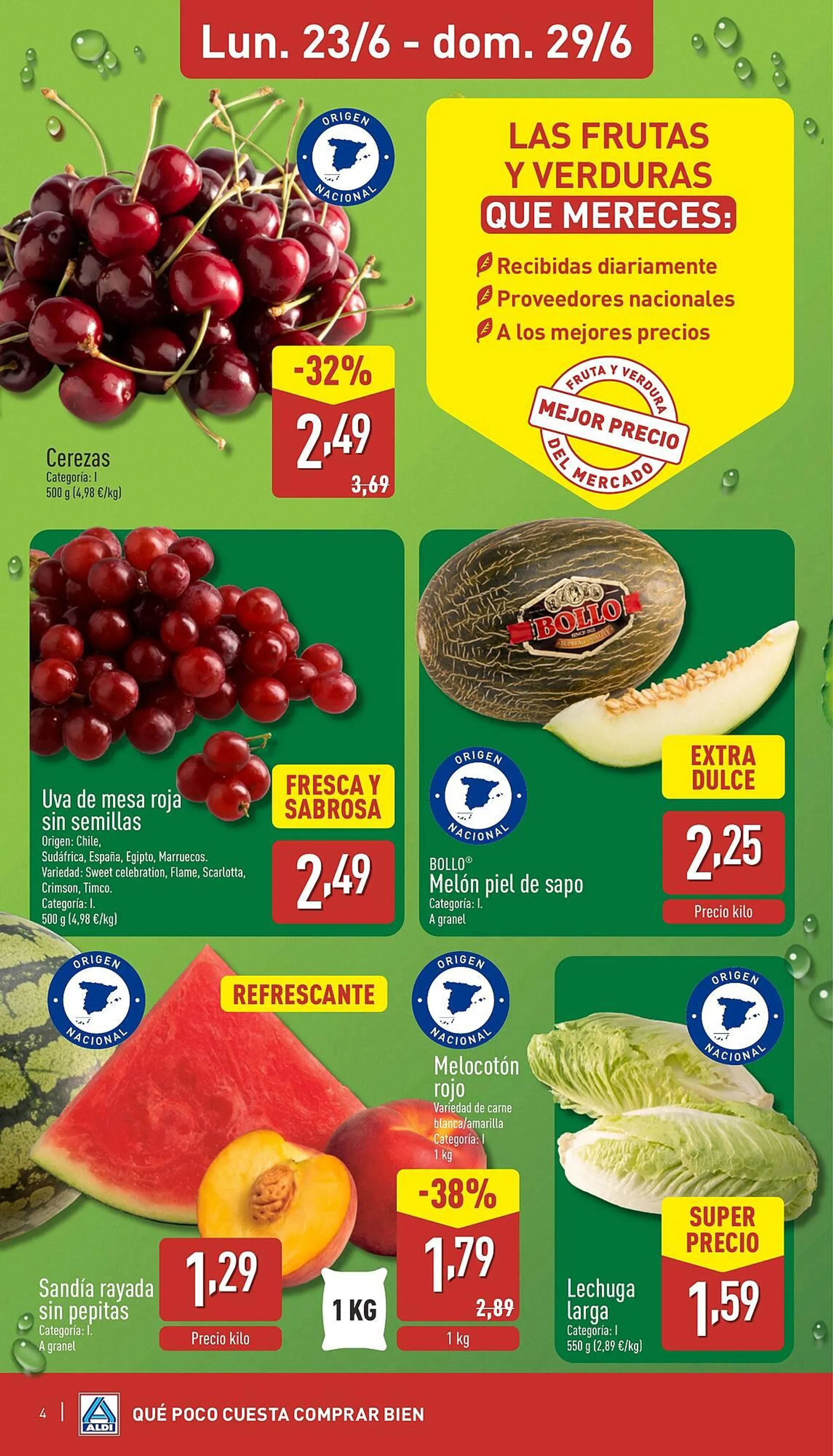 Catálogo de Folleto ALDI 23 de junio al 29 de junio 2025 - Página 4