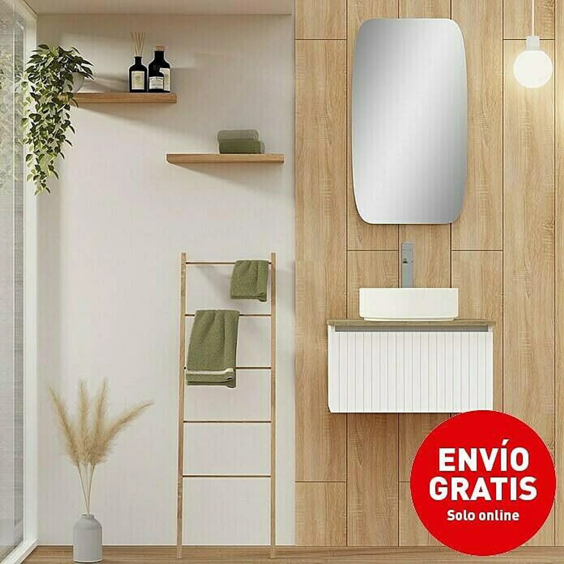 Conjunto de mueble de baño Yako