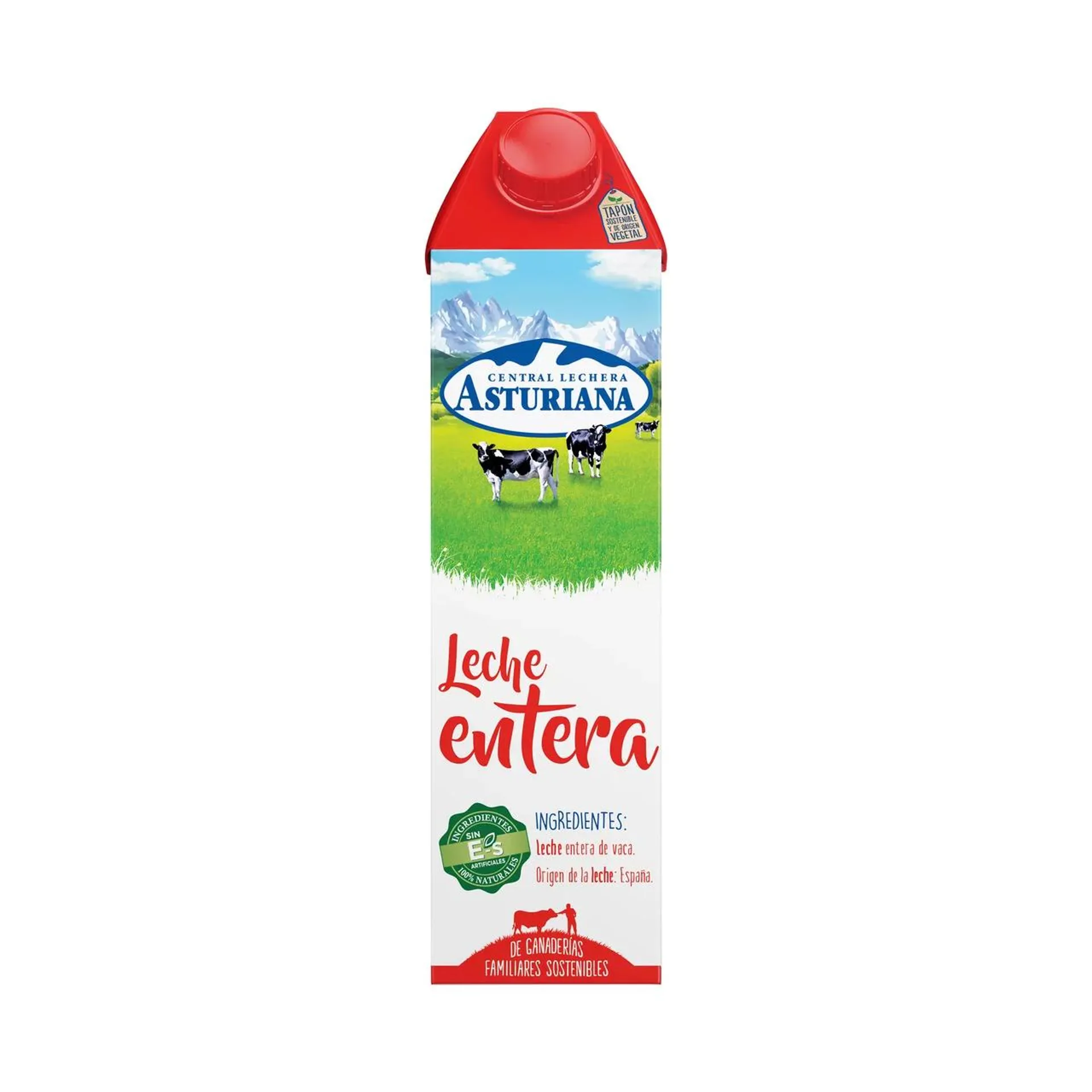 CENTRAL LECHERA ASTURIANA Leche entera de vaca, de origen español 1 l.