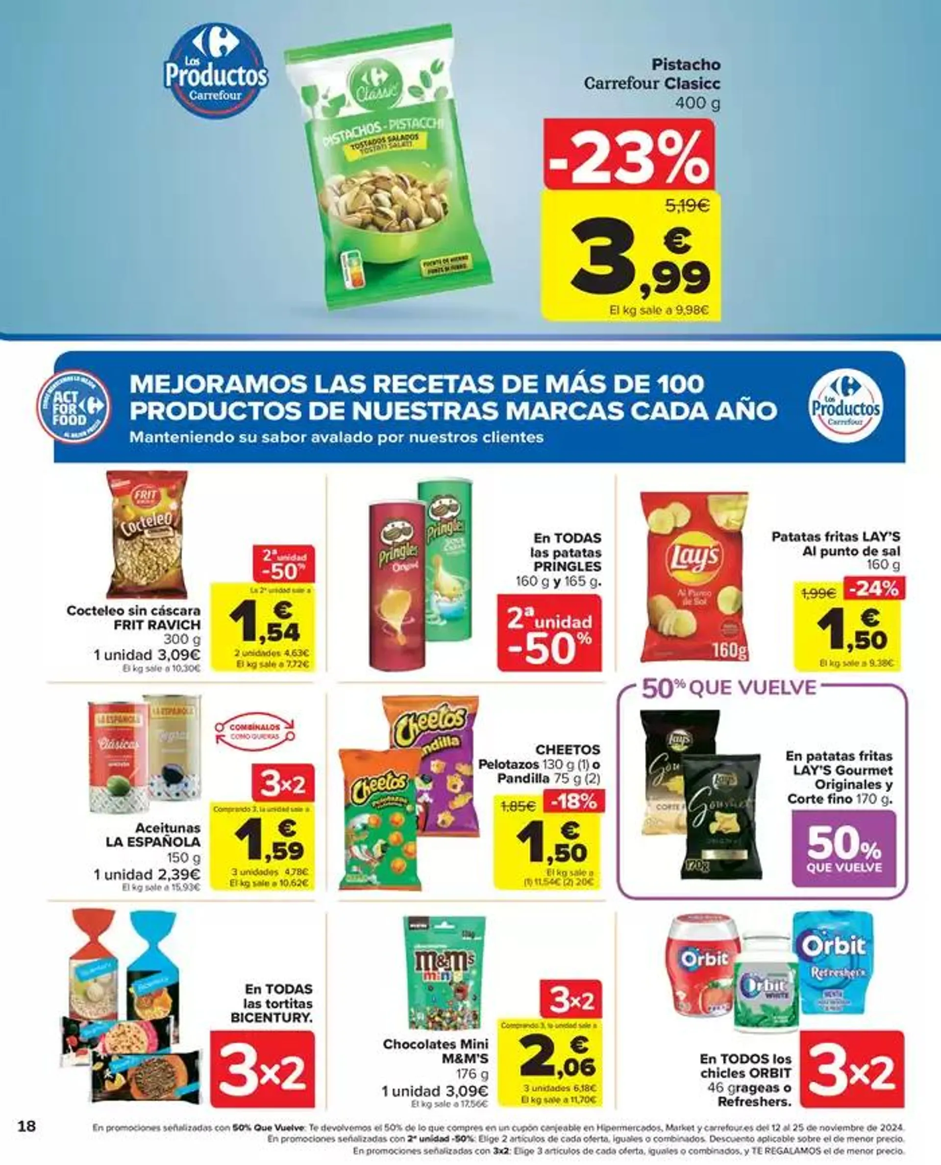 Catálogo de 3x2 en más de 1.000 producto 25 de octubre al 11 de noviembre 2024 - Página 18