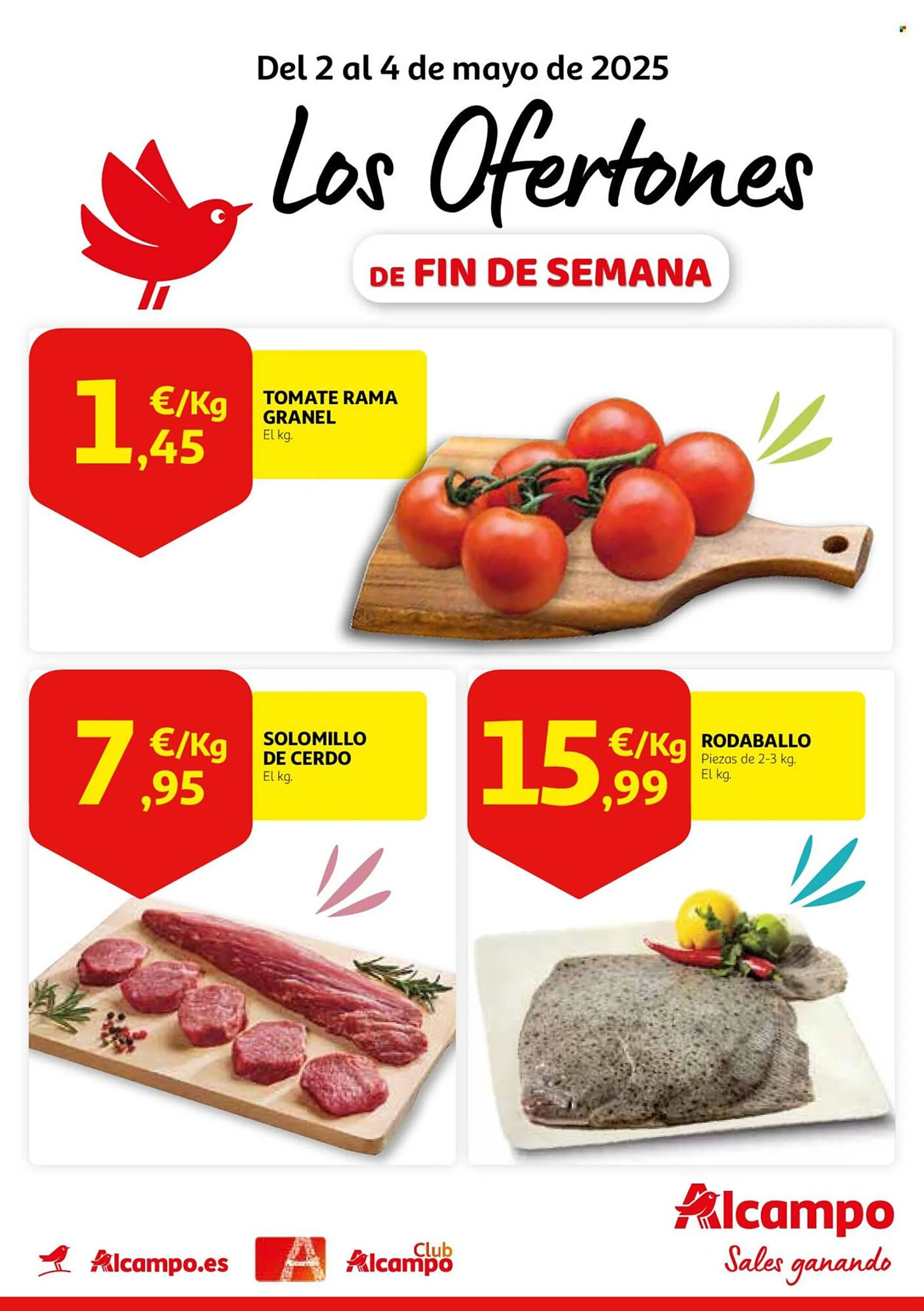 Catálogo de Folleto Alcampo 2 de mayo al 4 de mayo 2025 - Página 1