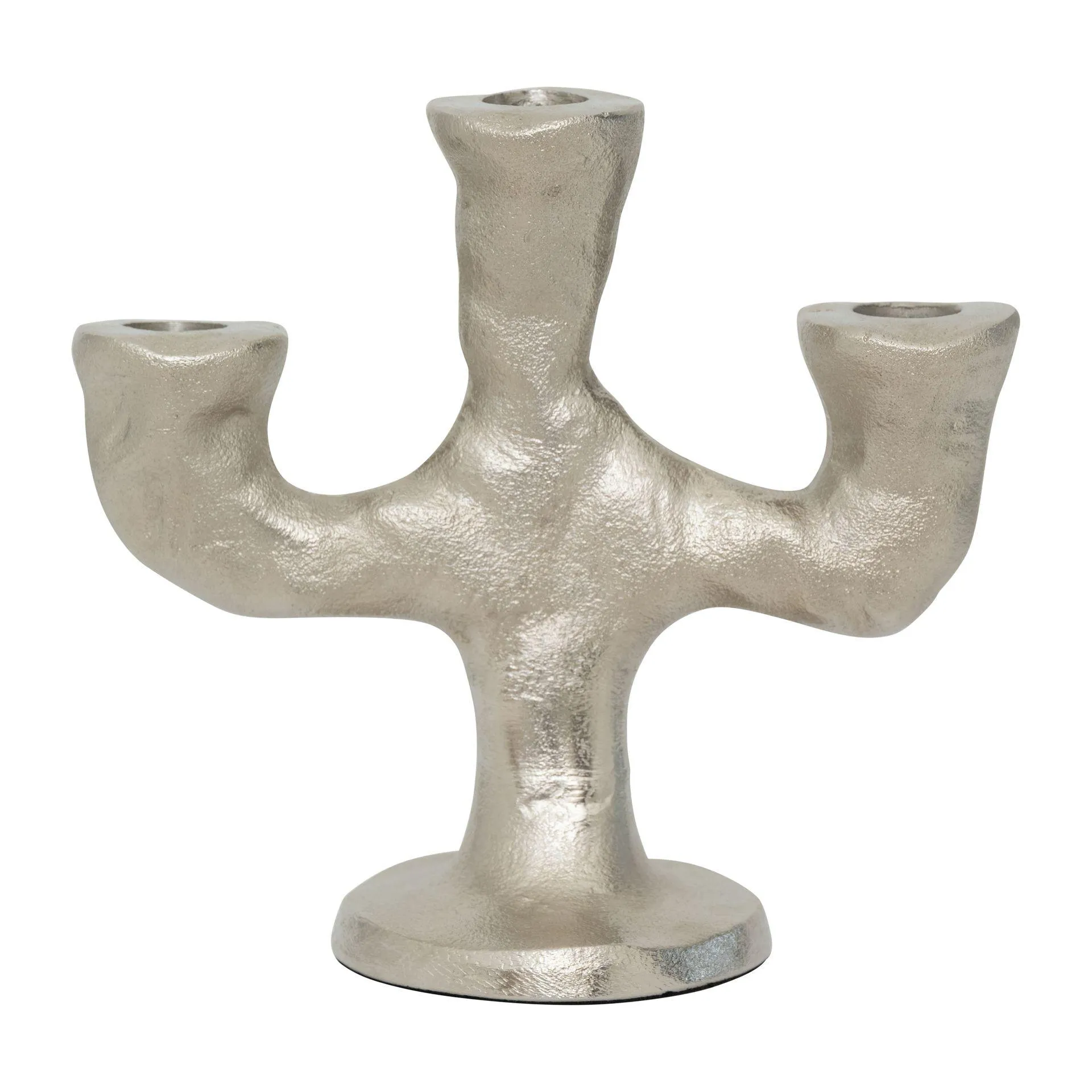 D'argento candle sticks 18 cm Silver