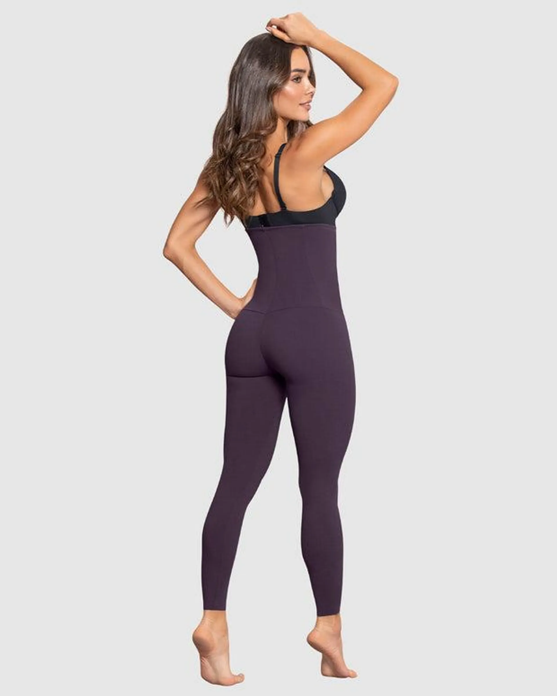 Legging de tiro alto de control en abdomen y piernas