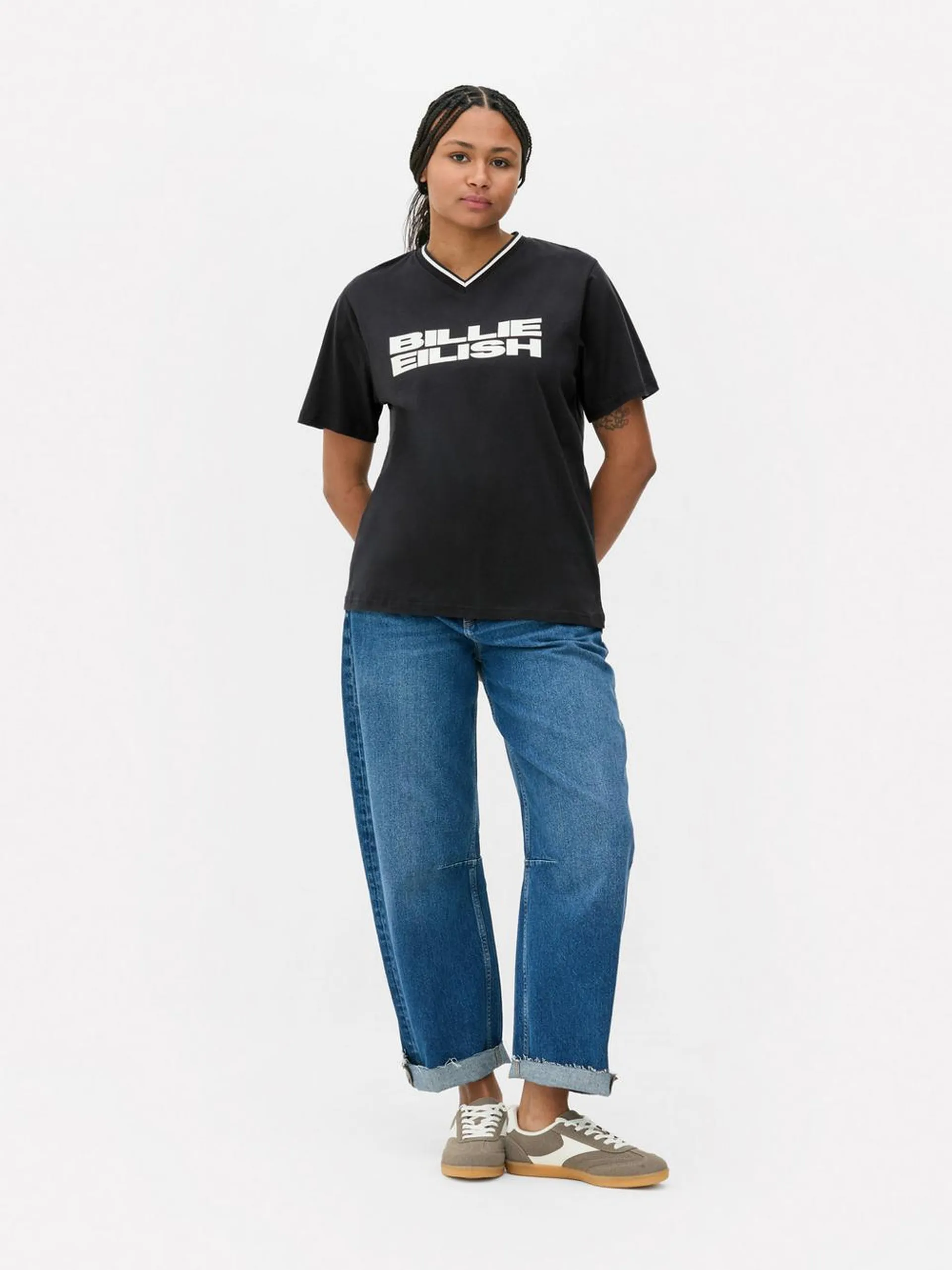 Camiseta extragrande de Billie Eilish