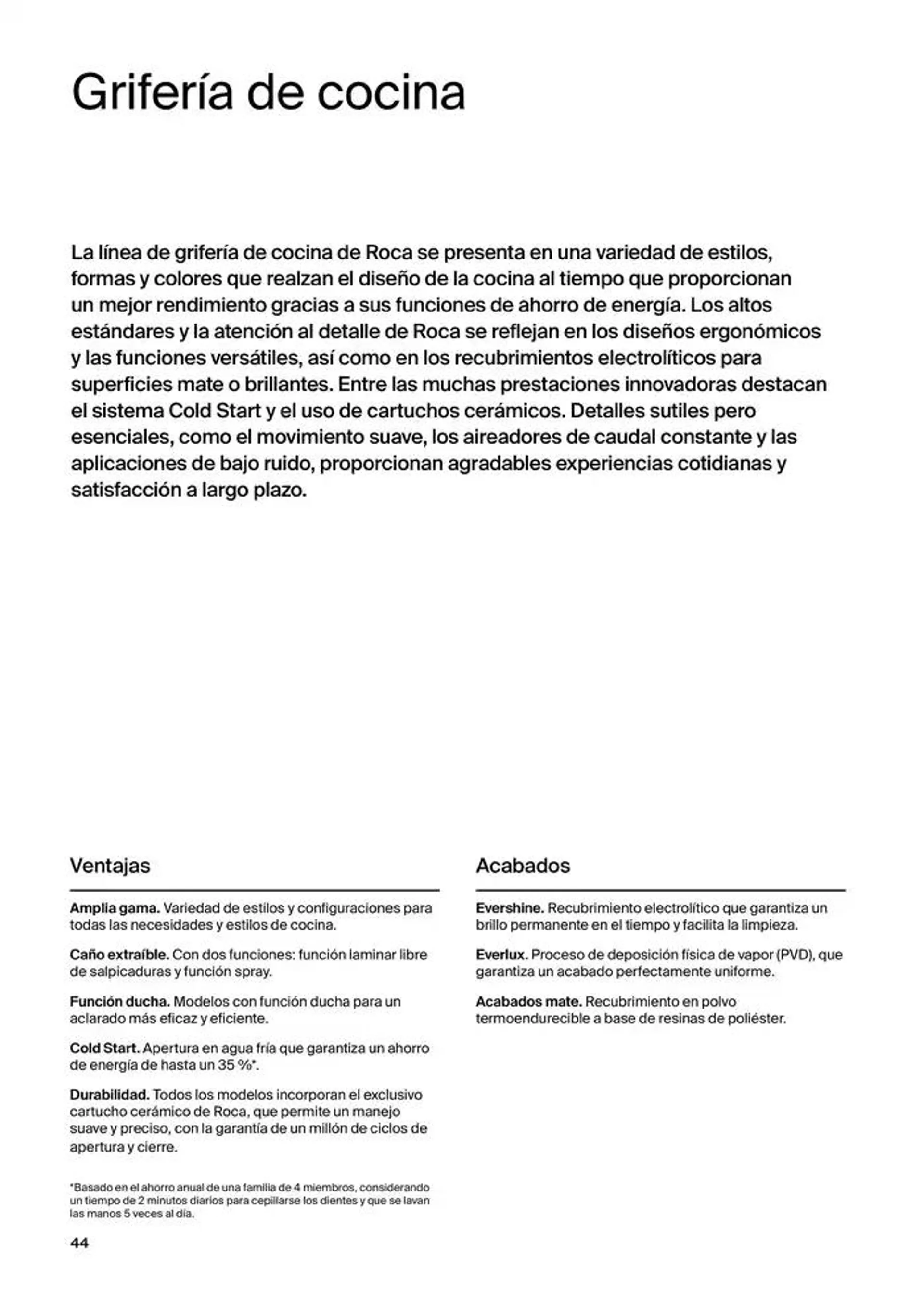 Catálogo de Fregaderos y grifería para cocina 9 de enero al 31 de diciembre 2025 - Página 46
