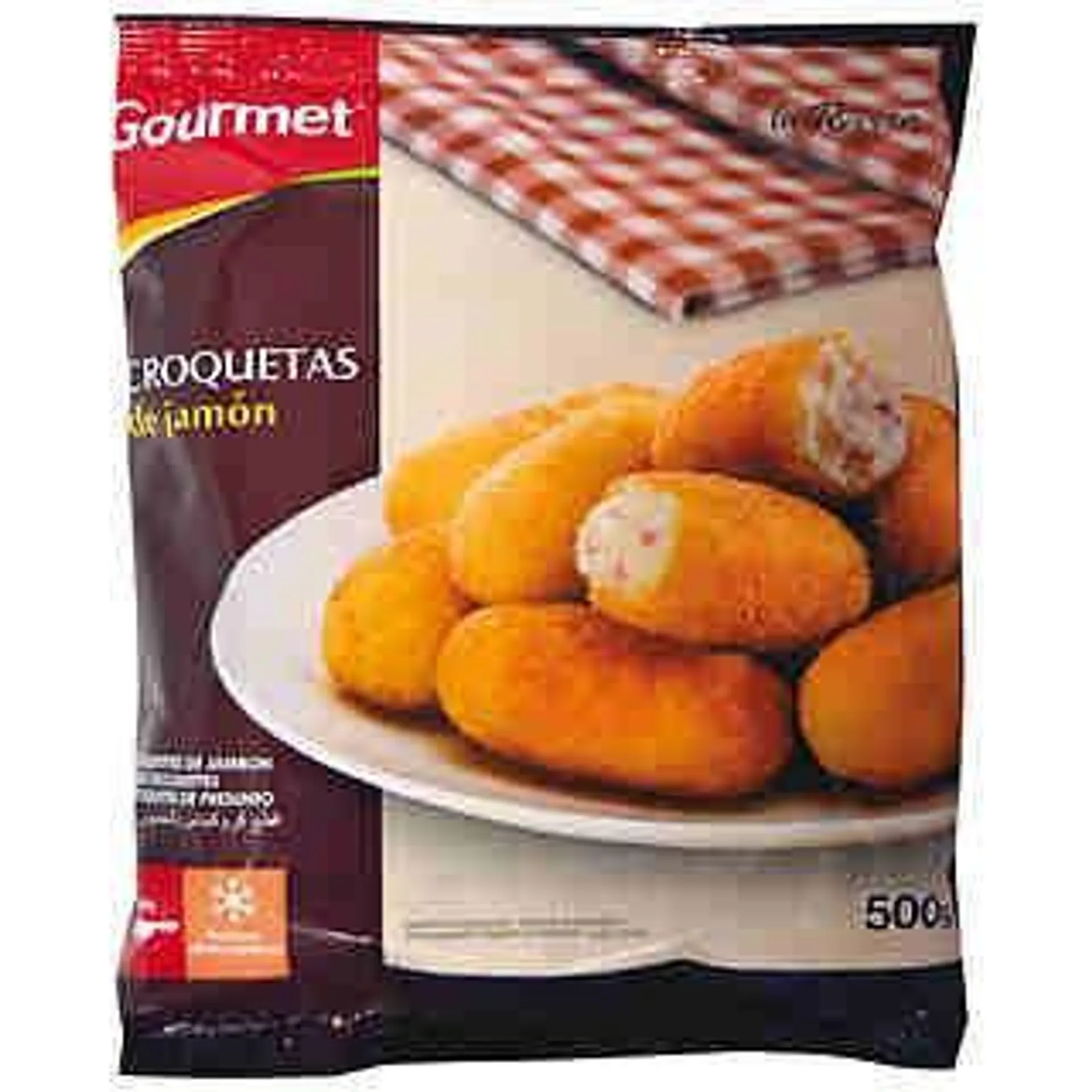 CROQUETA GOURMET JAMÓN 500GR