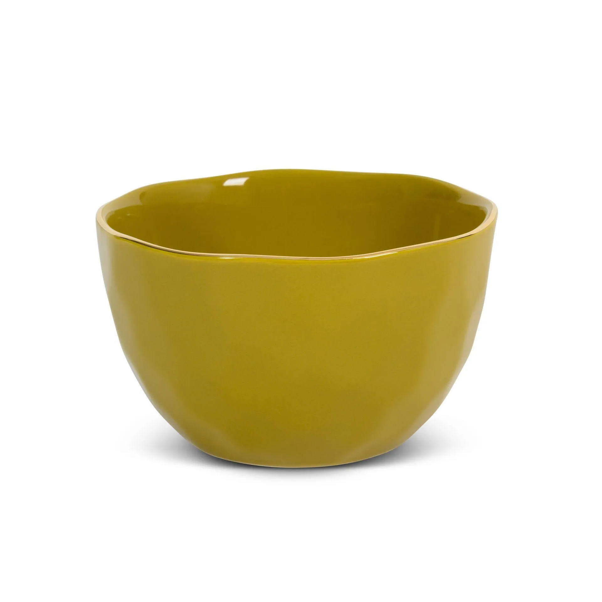 Good Morning bowl 14 cm amber green