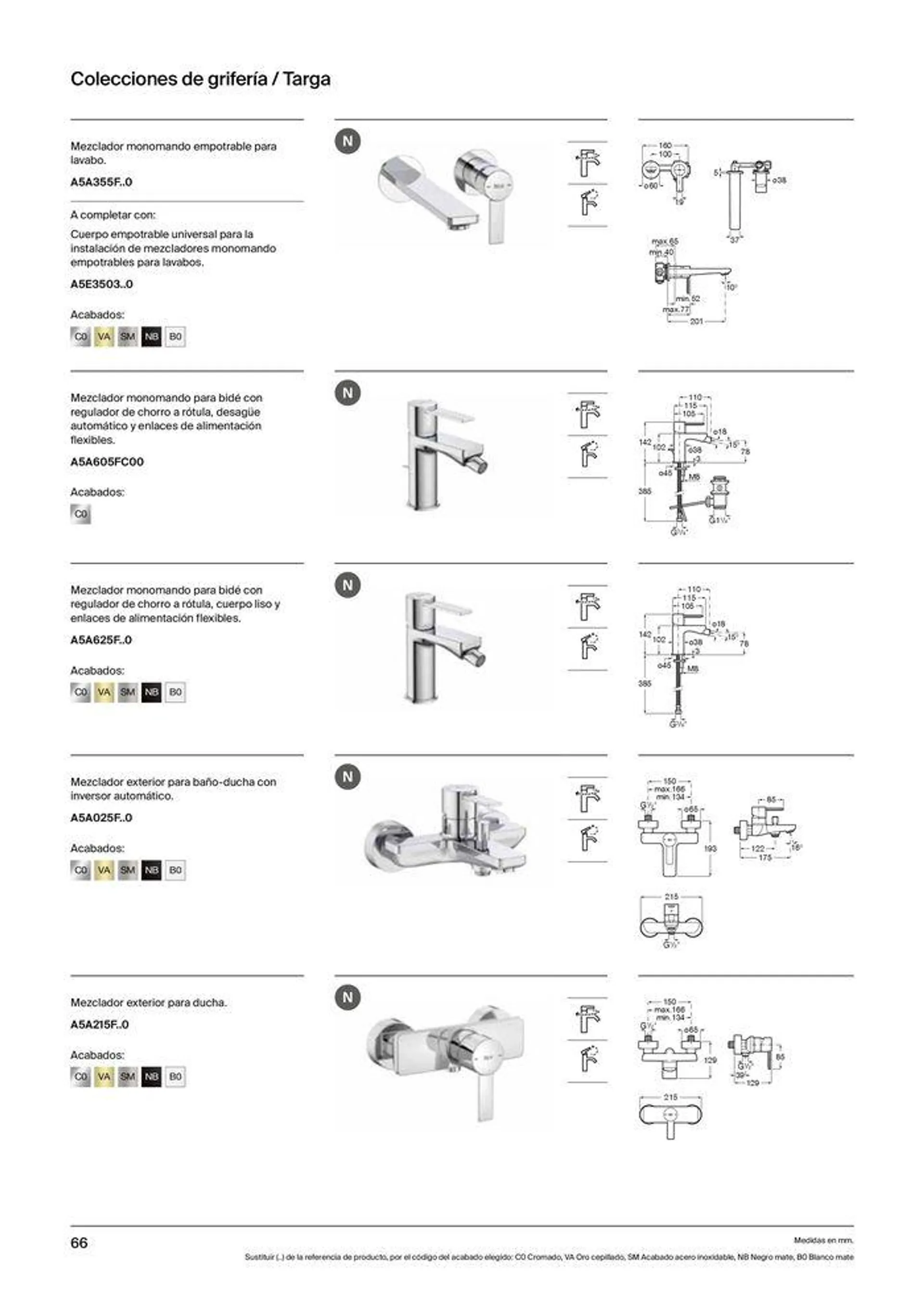 Catálogo de Grifería 19 de septiembre al 31 de diciembre 2024 - Página 68