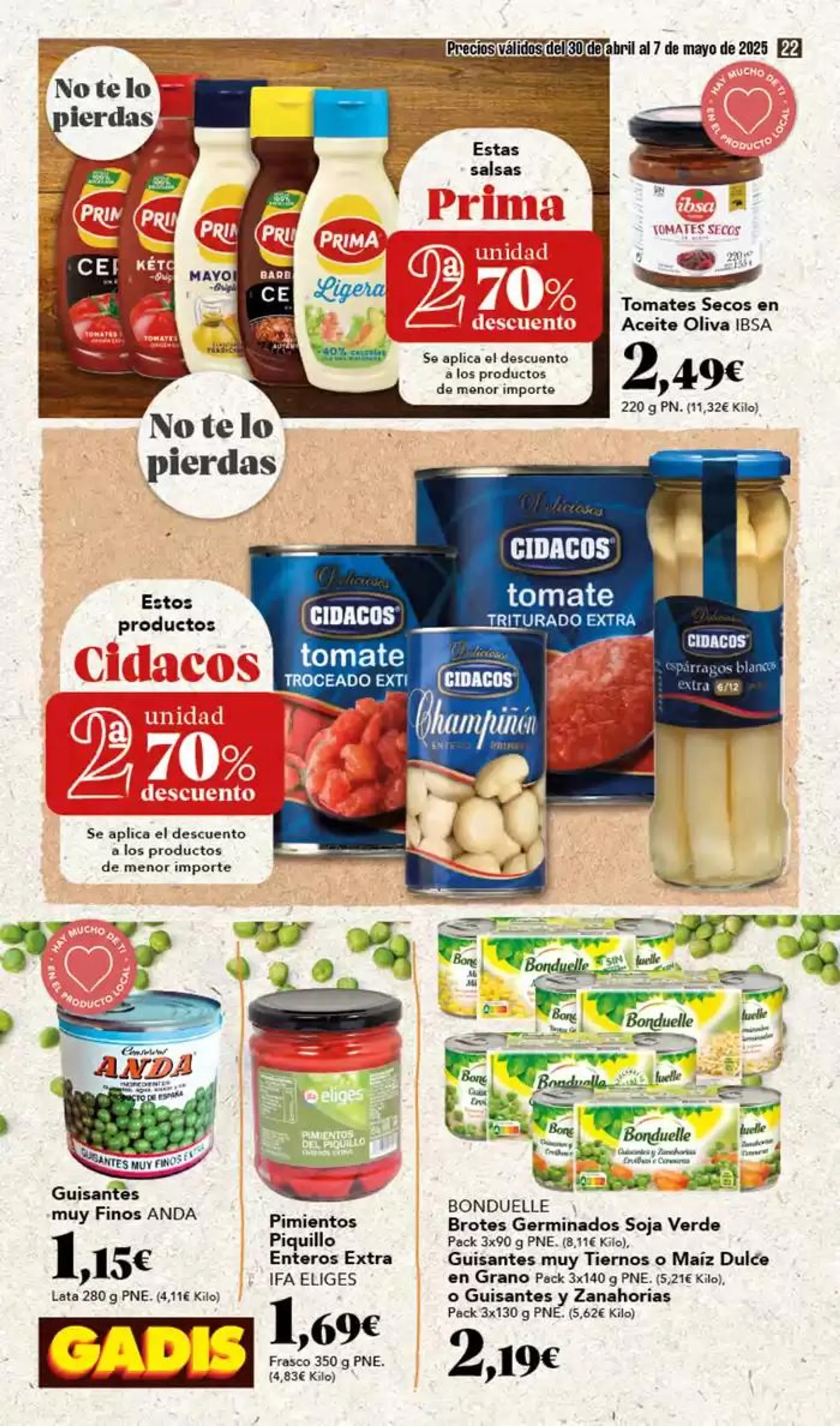 Catálogo de Precios válidos del 30 de abril al 7 de mayo 30 de abril al 7 de mayo 2025 - Página 22