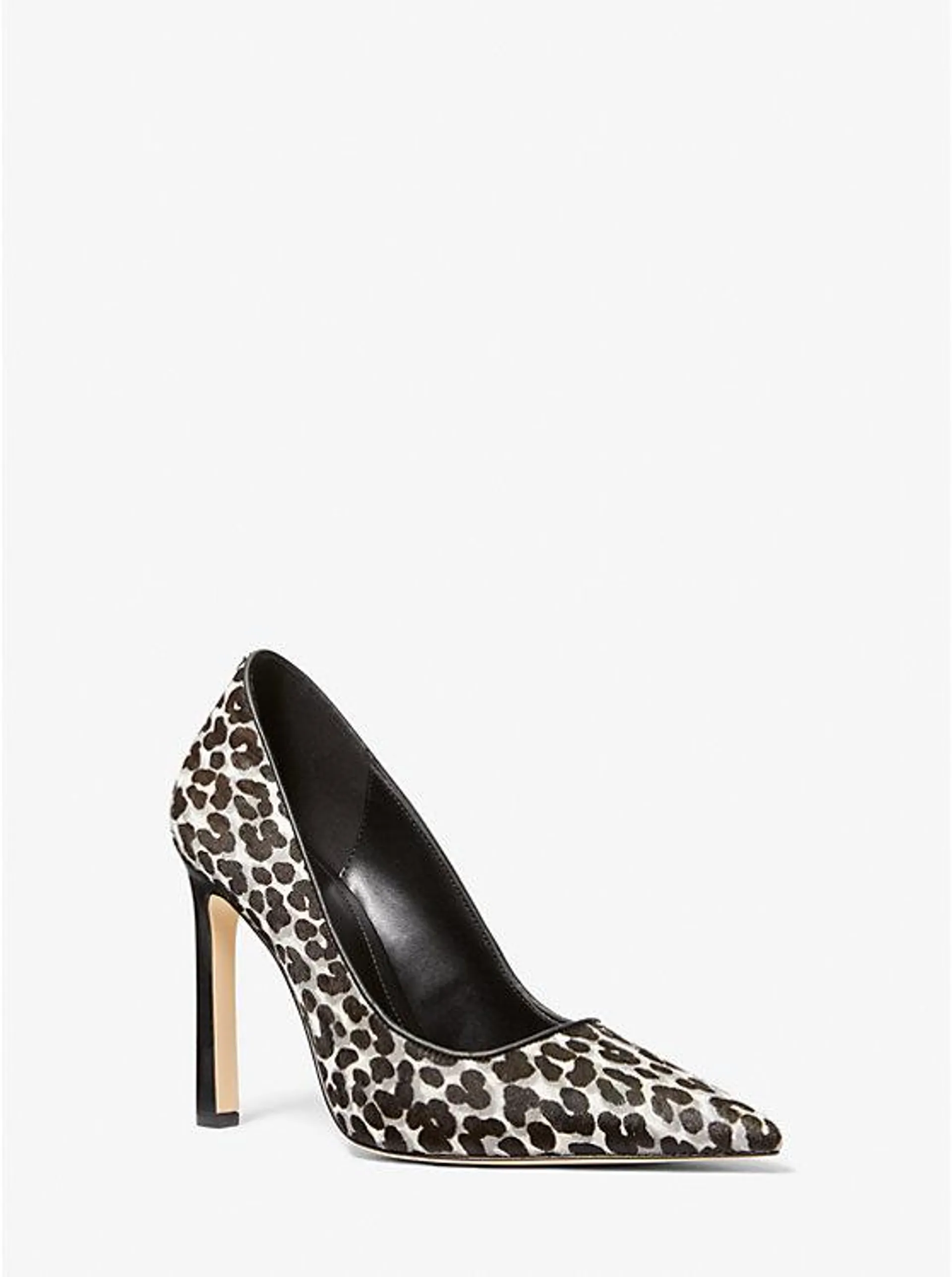 Amara Leopard Print Calf Hair Pump