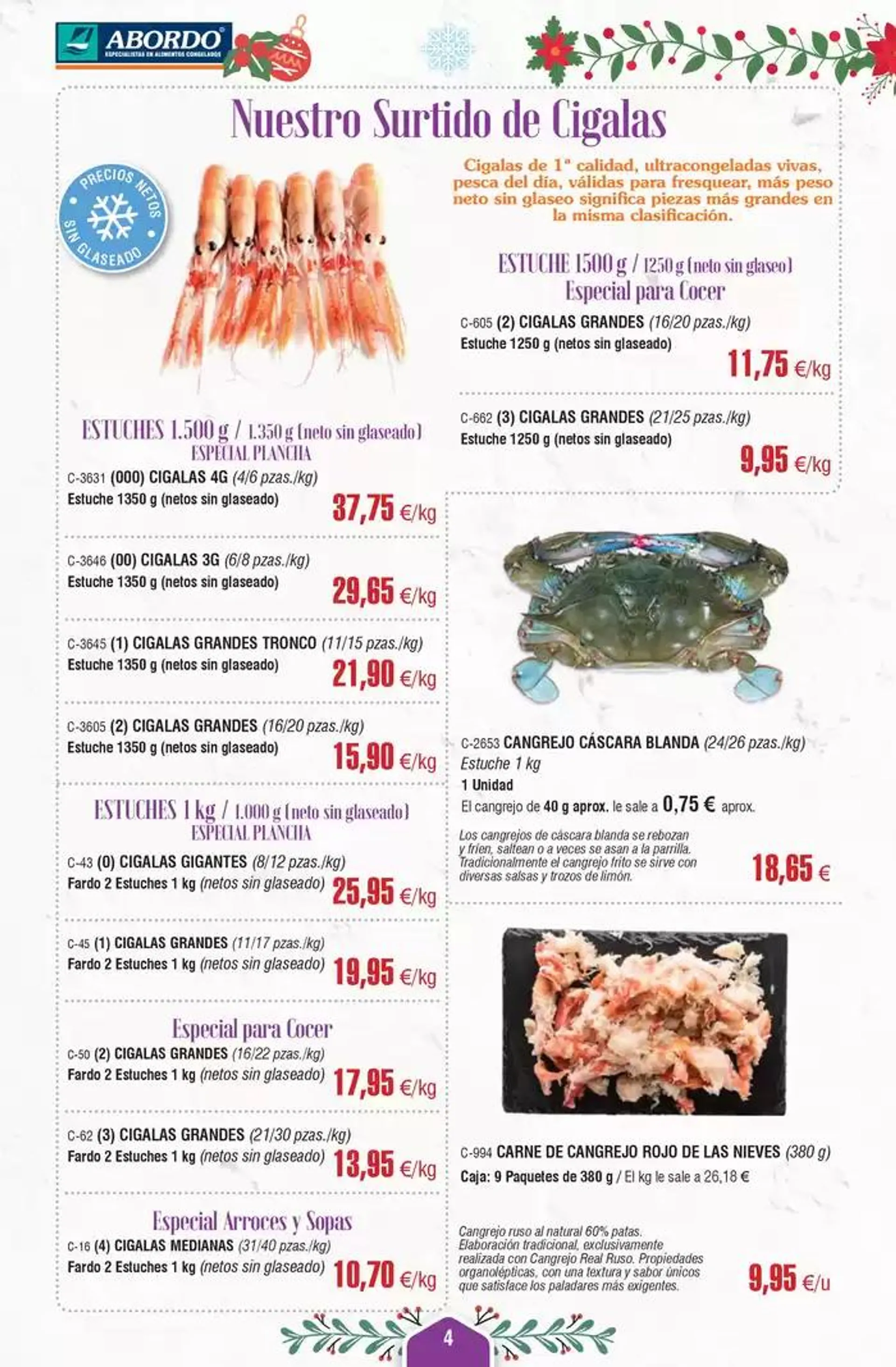 Catálogo de Felices Fiestas 3 de diciembre al 31 de diciembre 2024 - Página 4