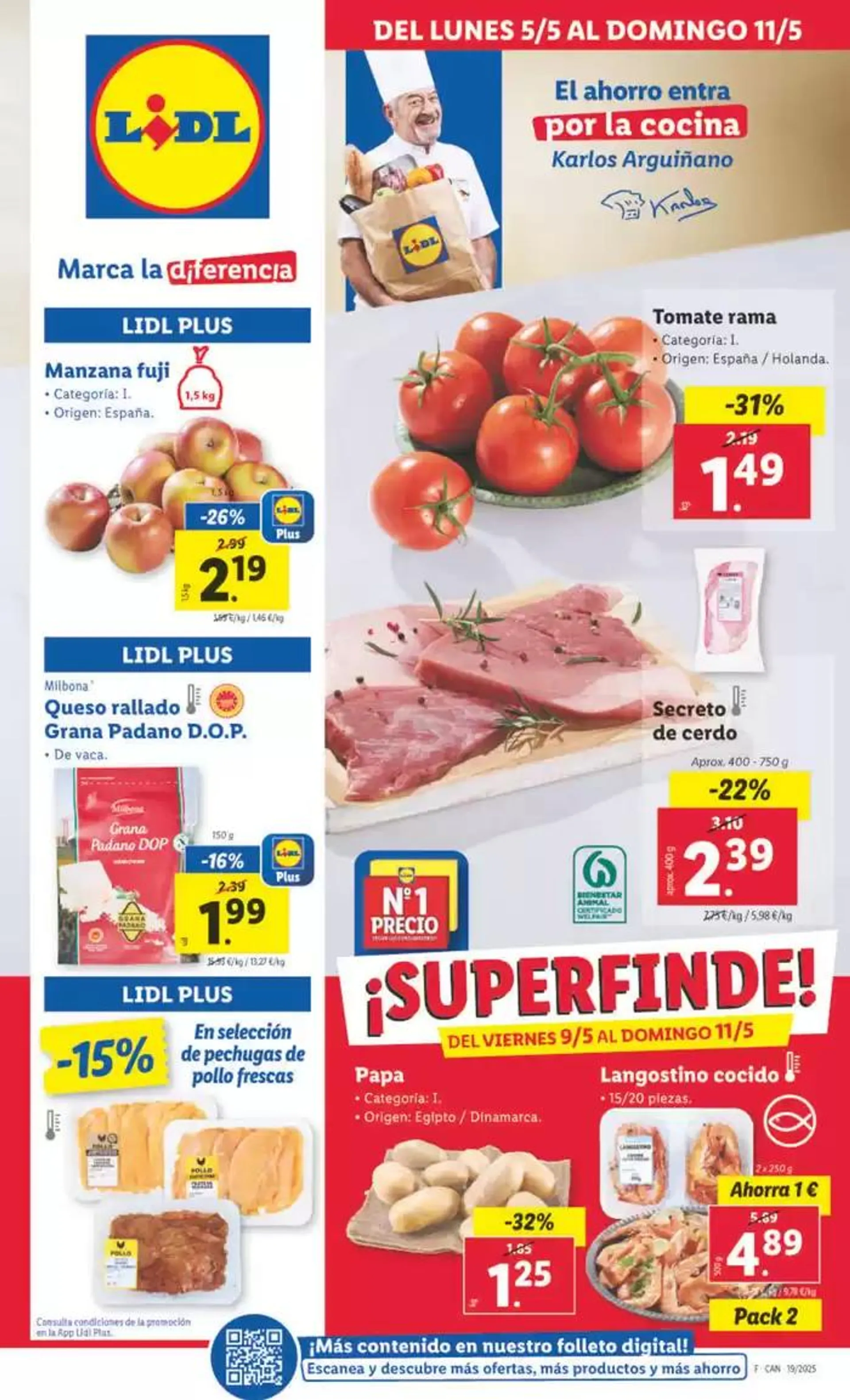 Catálogo de № 1 PRECIO - Ofertas válidas del 05/05 al 11/05 5 de mayo al 11 de mayo 2025 - Página 1