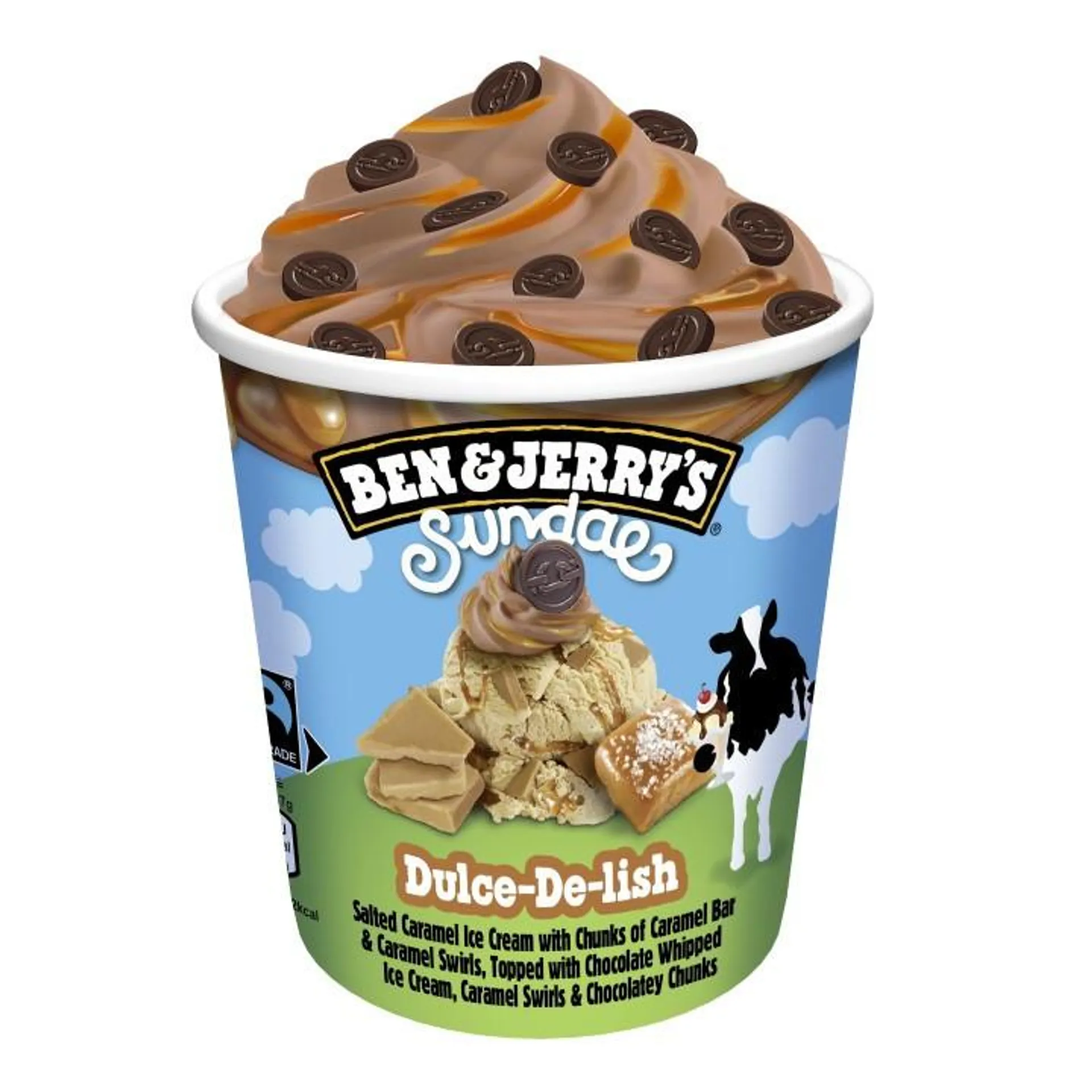 Ben & Jerry's Sundae dulce de-lish