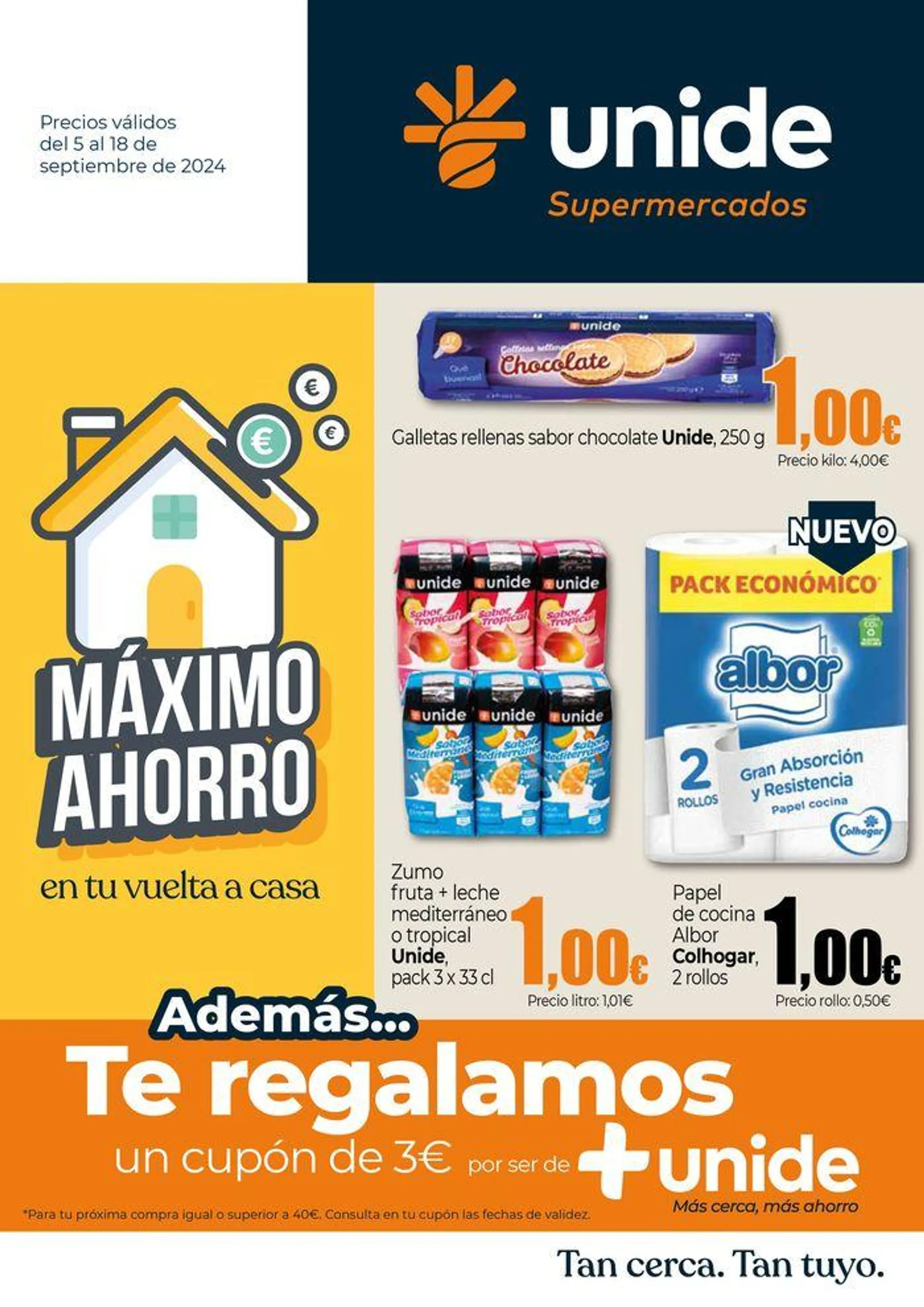 Máximo Ahorro UNIDE Supermercados Canarias - 1