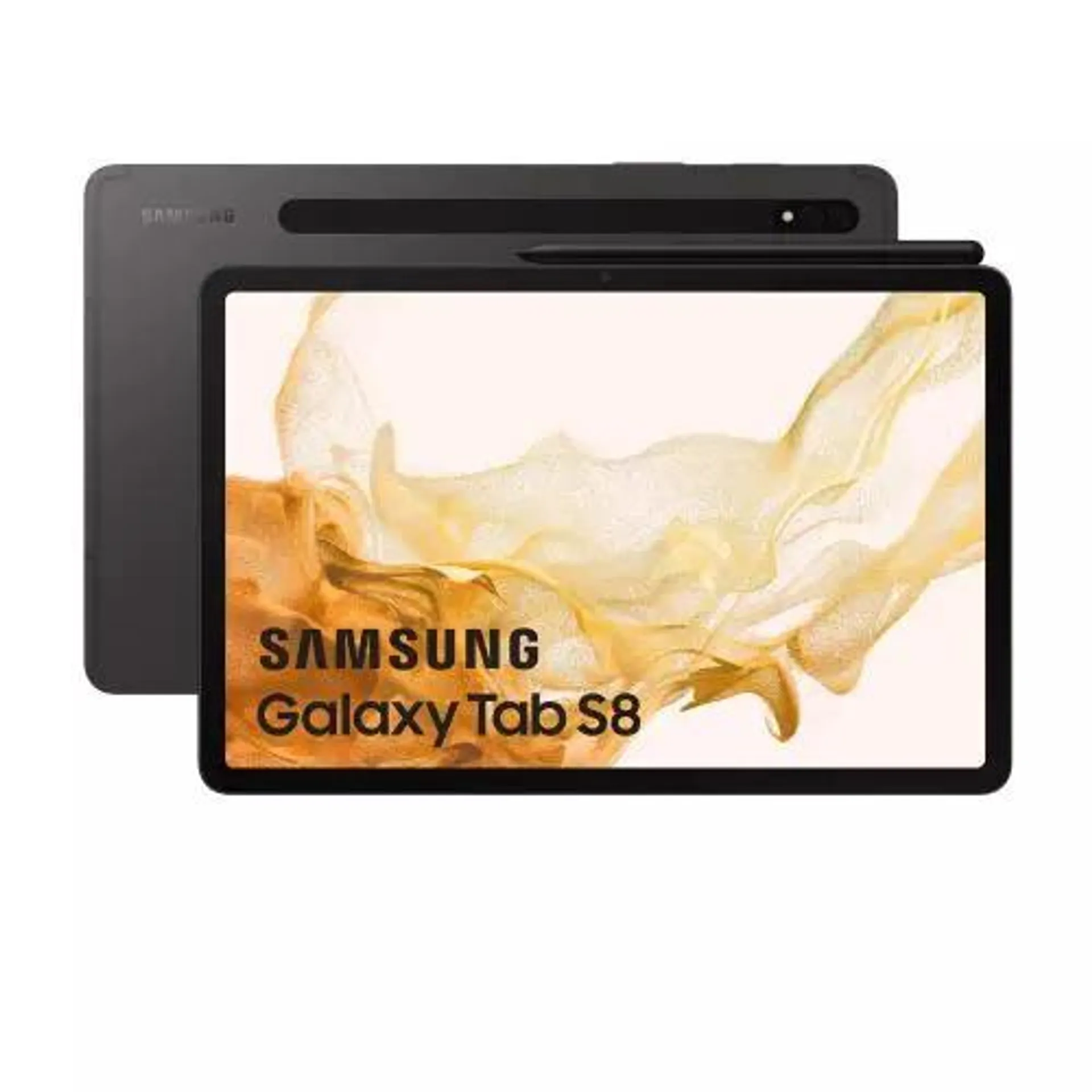 Tablet Samsung Galaxy TAB S8 128GB Gris 27.81cm, 128GB, 11, Snapdragon 8 Gen 1 de 4nm, 8GB
