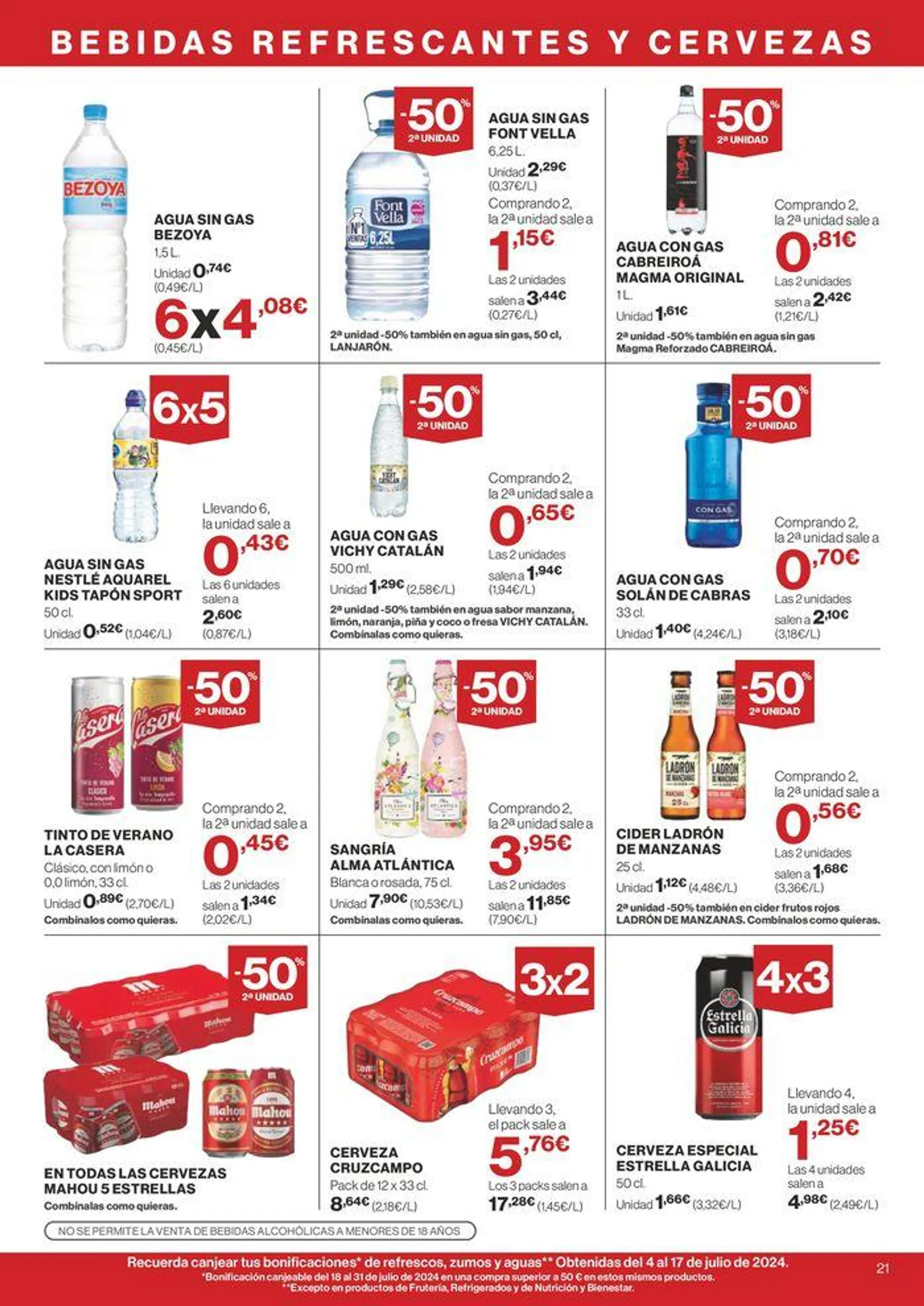 Ofertas quincenales para Península y Baleares - 21