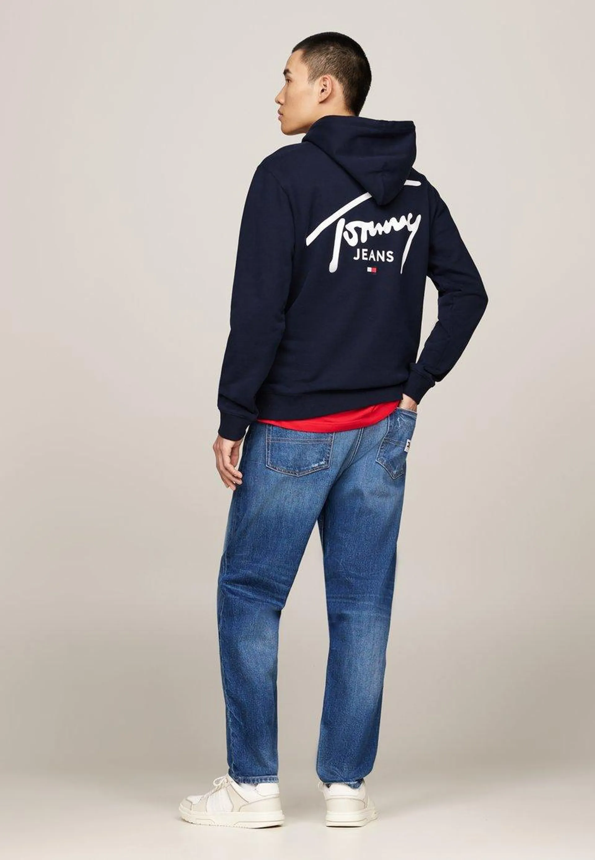 ENTRY GRAPHIC HOODIE UNISEX - Sudadera - dark night navy