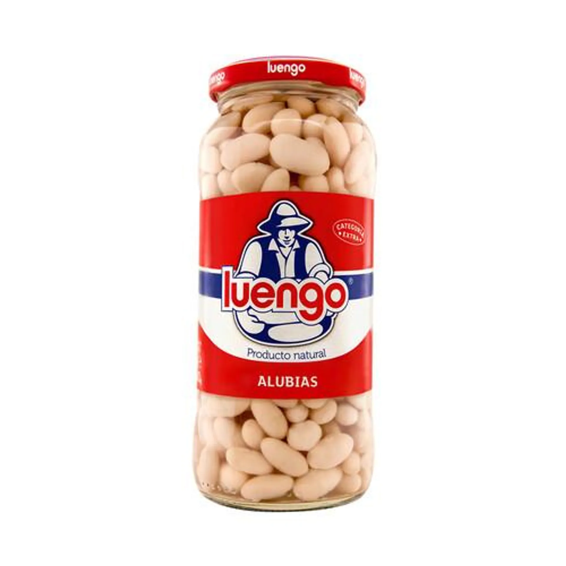 LUENGO Alubia cocida LUENGO frasco de 400 g.