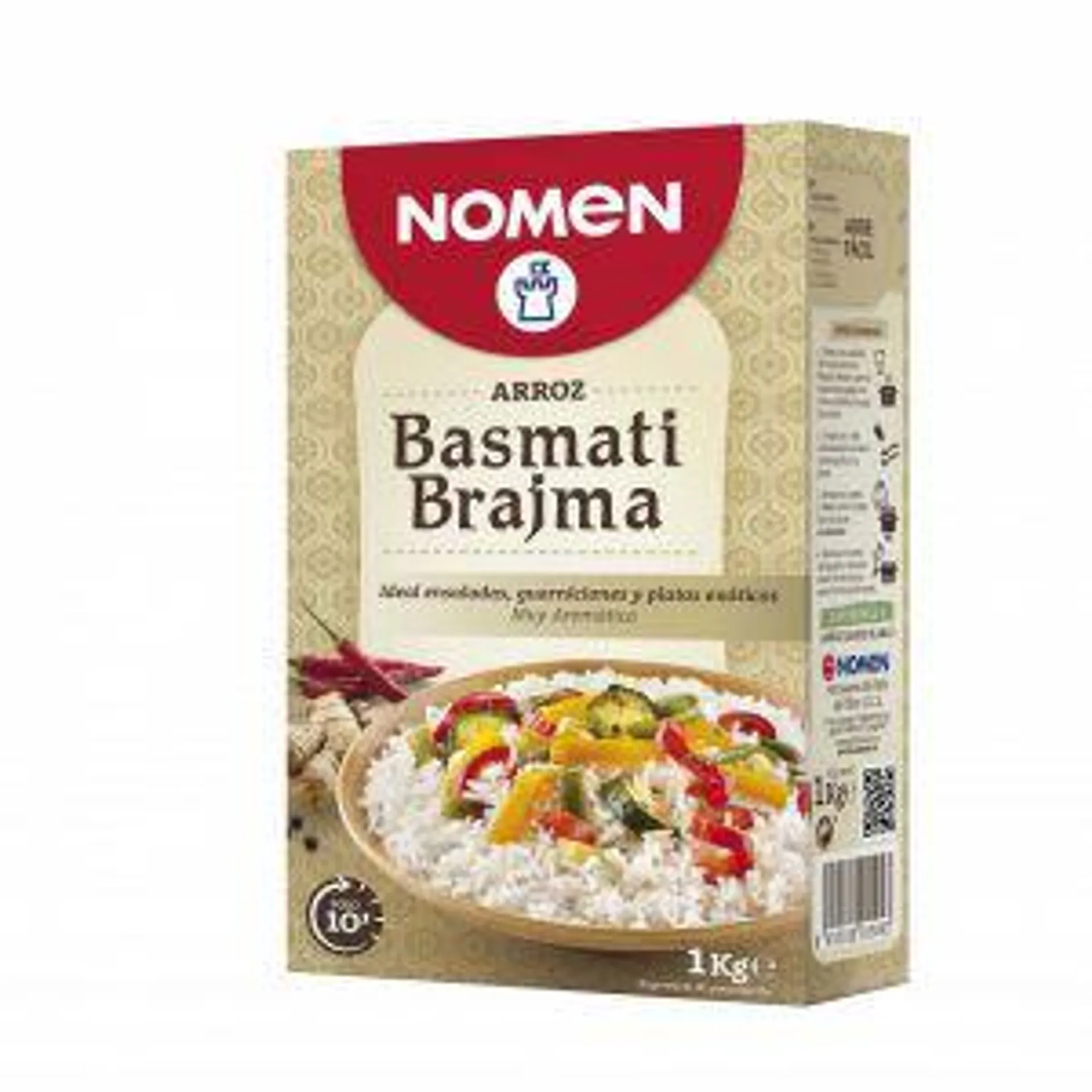 ARROZ NOMEN BASMATI BRAJMA 500GR