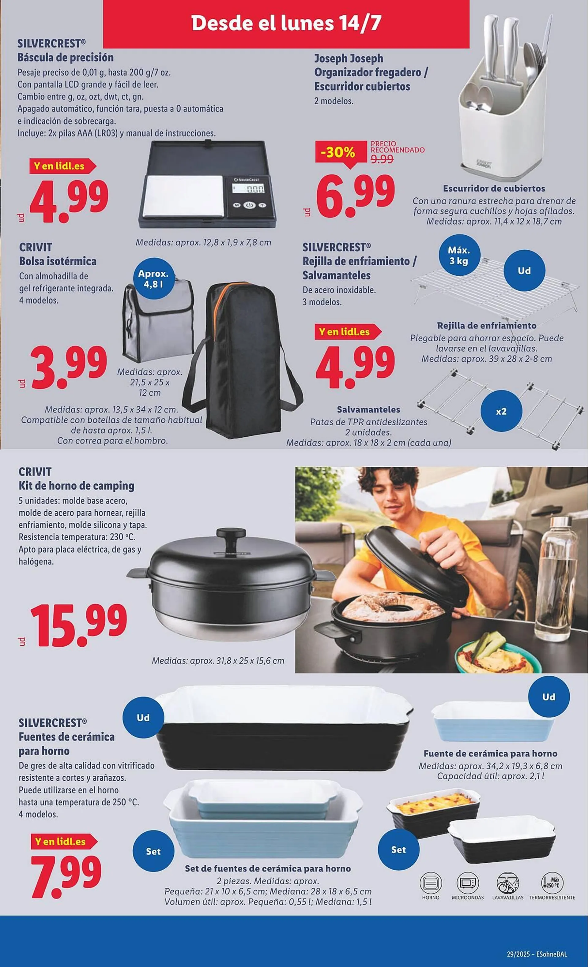 Catálogo de Folleto Lidl 14 de julio al 20 de julio 2025 - Página 7
