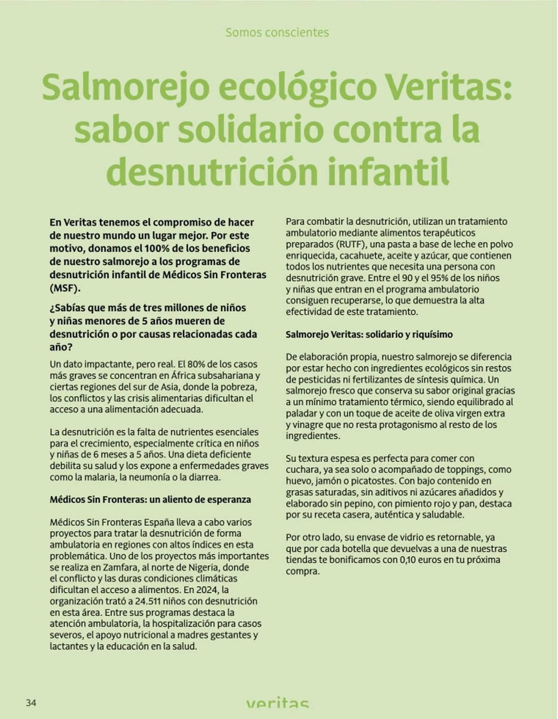 Catálogo de Folleto Veritas 2 de junio al 30 de junio 2025 - Página 34