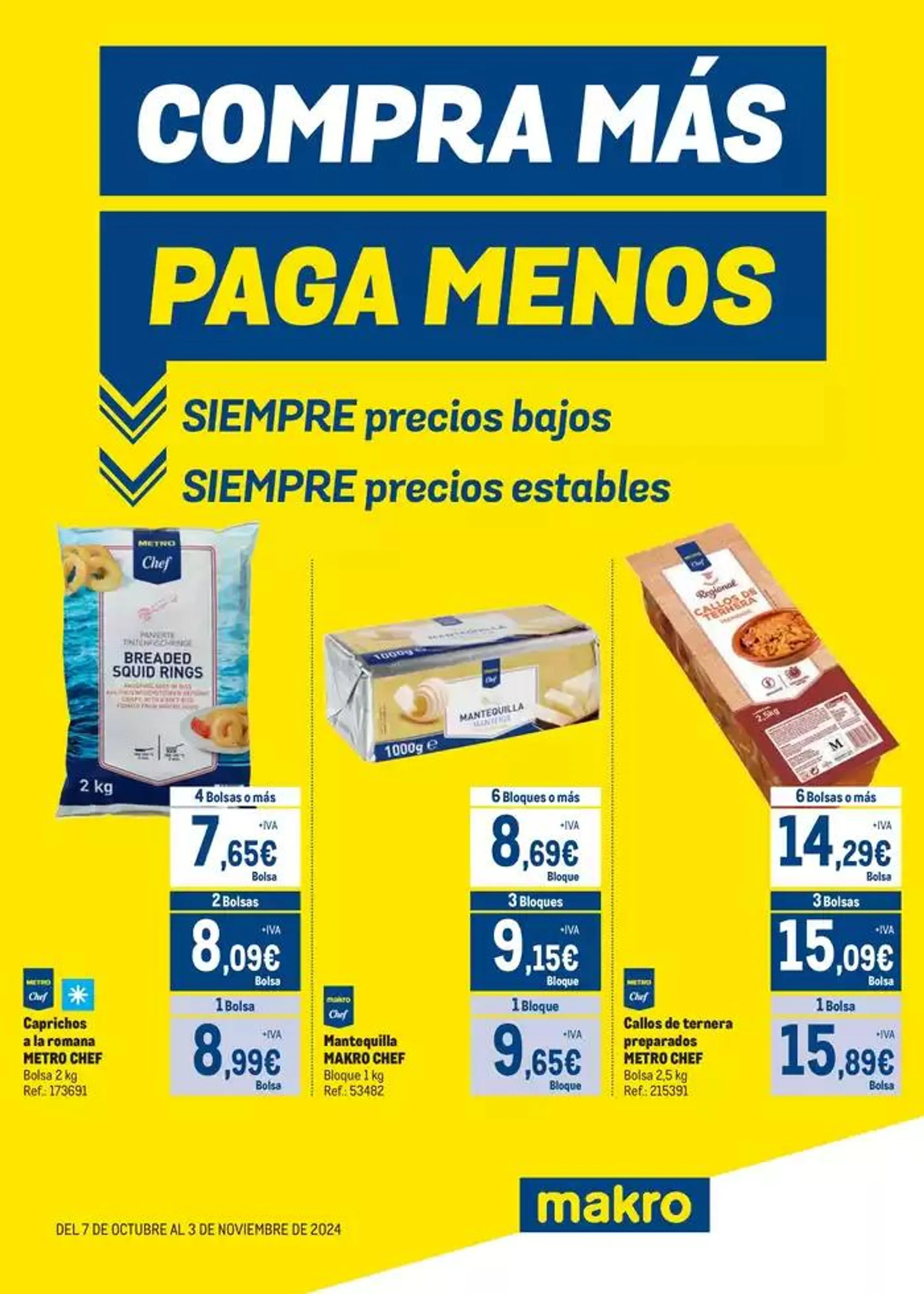 Catálogo de Compra más, paga menos - Norte 8 de octubre al 3 de noviembre 2024 - Página 1