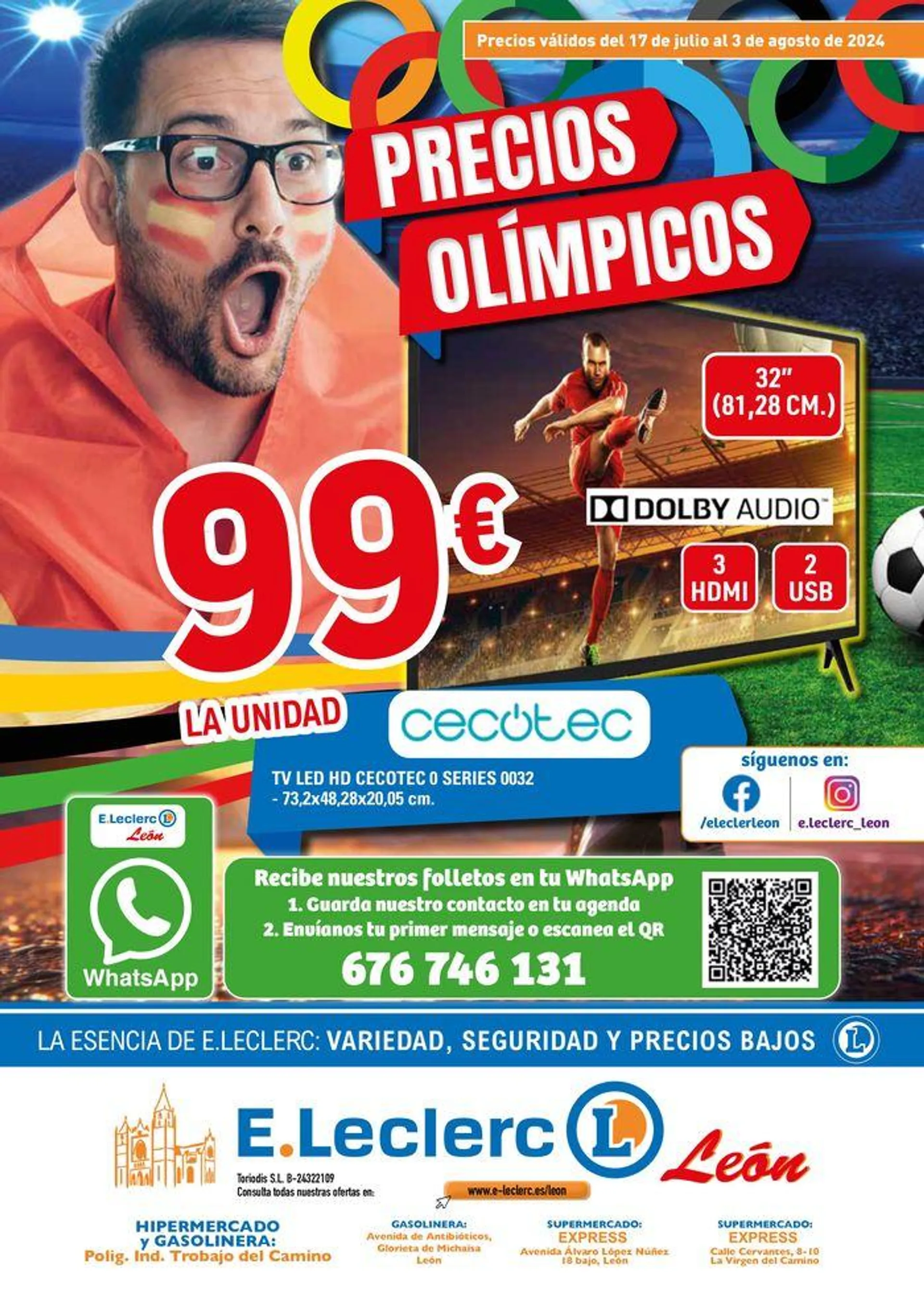 Precios olímpicos - 1