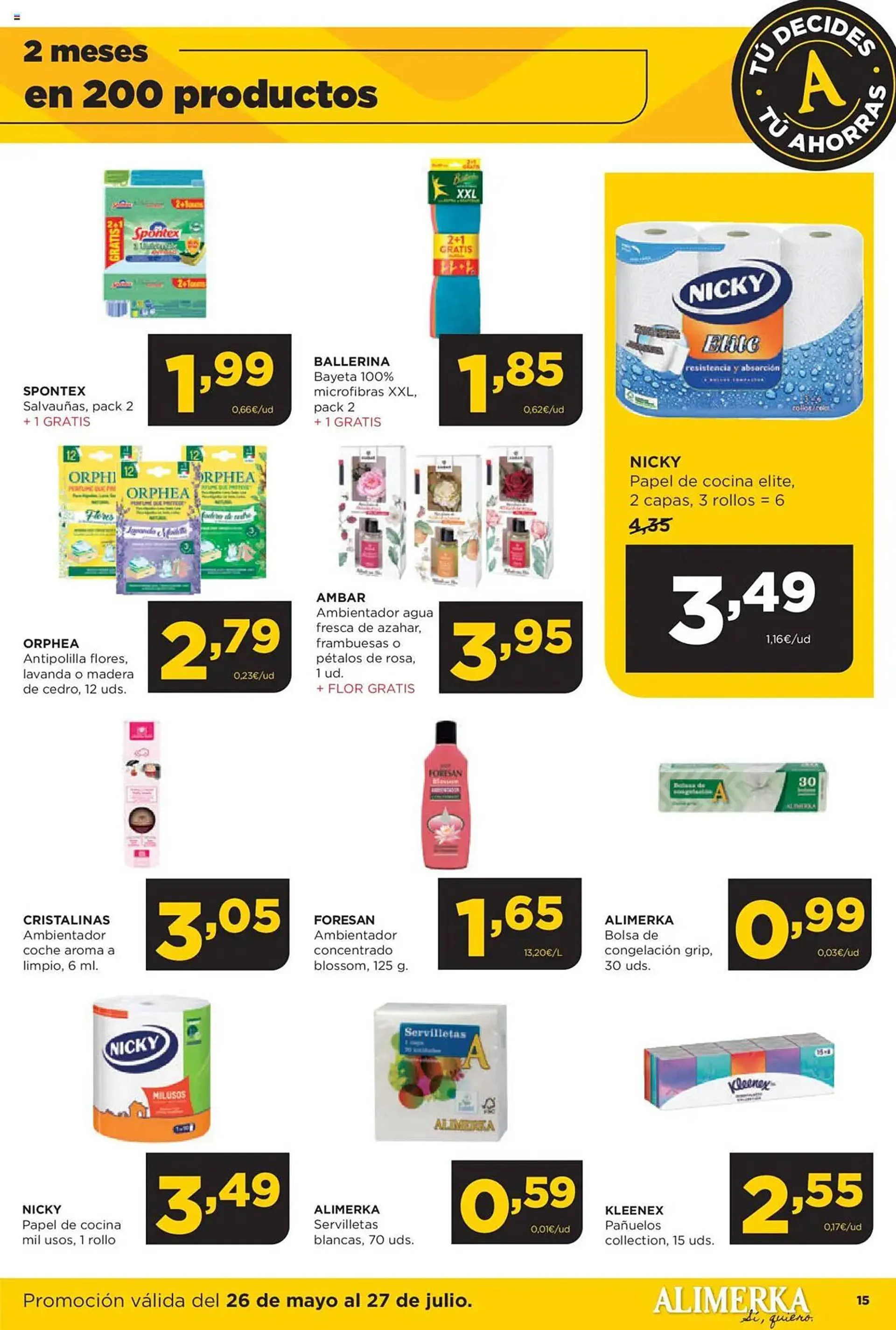 Catálogo de Folleto Alimerka 26 de mayo al 27 de julio 2025 - Página 49