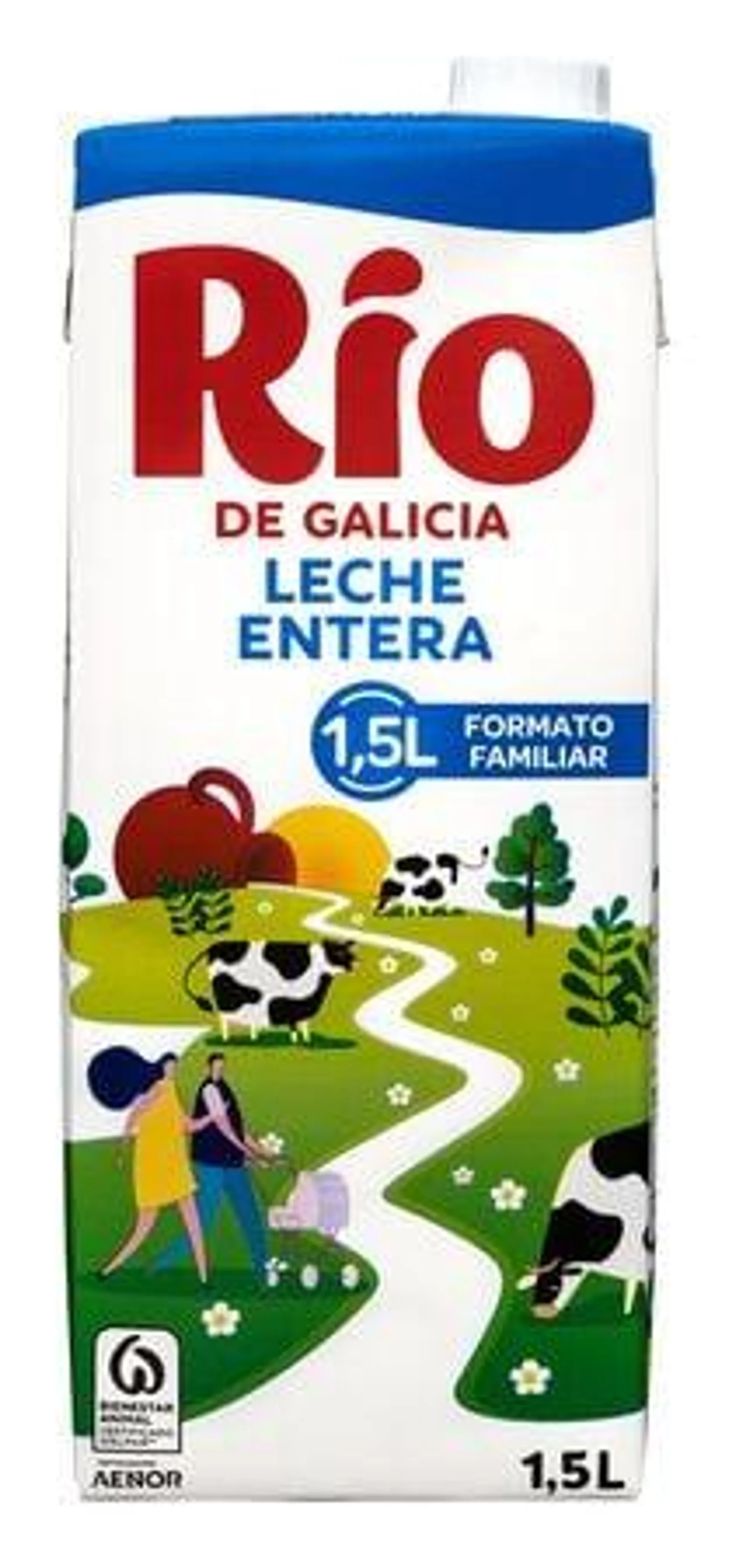 Leche Río 1,5l entera brik