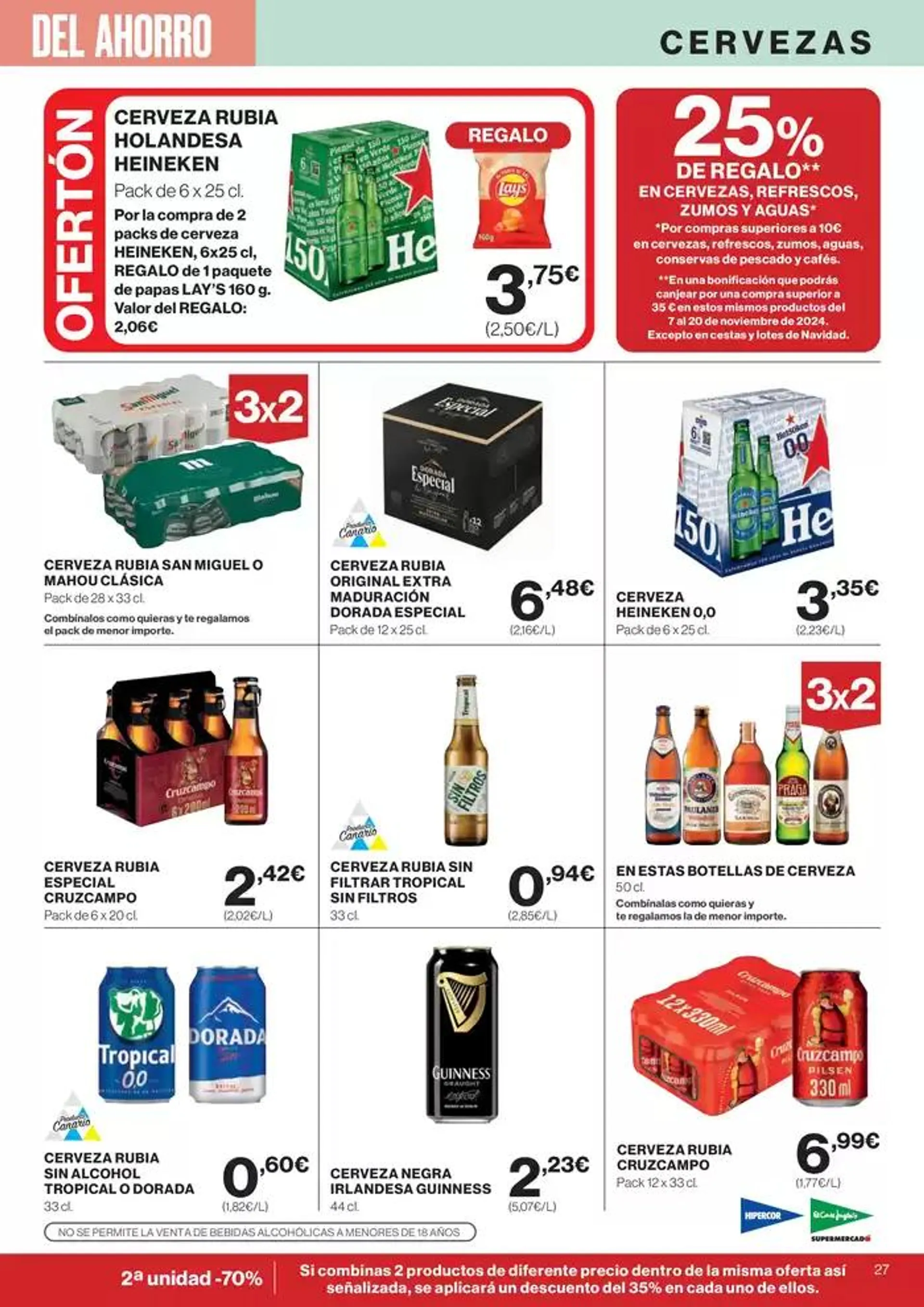 Catálogo de Ofertas y promociones Canarias 25 de octubre al 6 de noviembre 2024 - Página 29