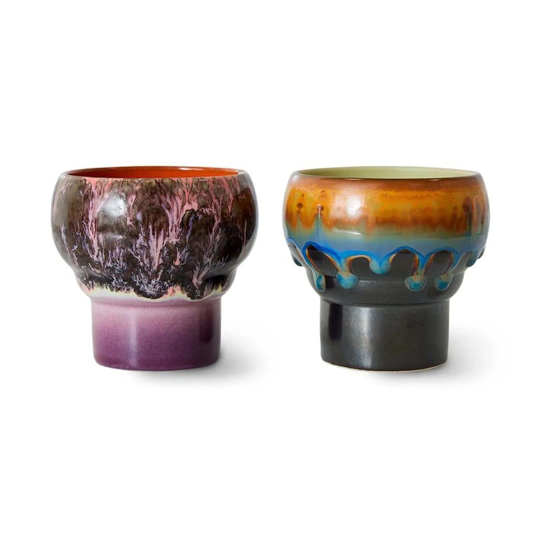 Set de tazas lungo 70's, 24 cl 2-pack Fusionar