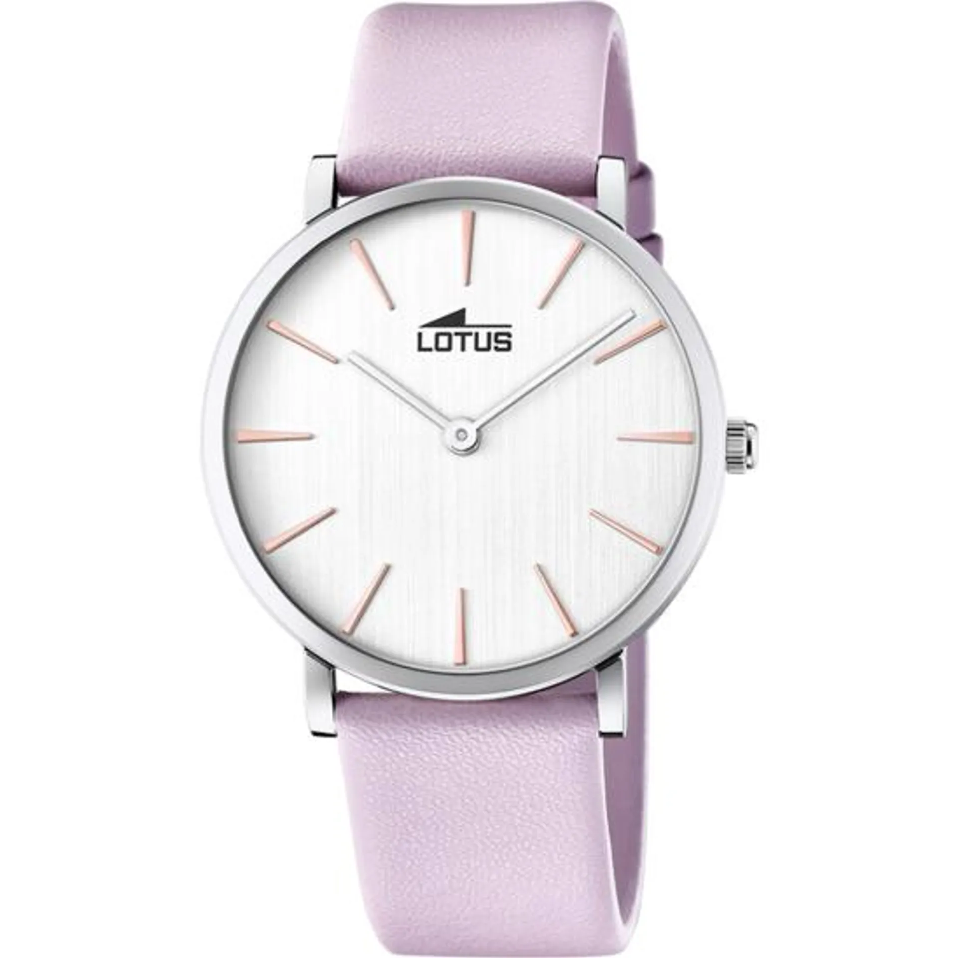 RELOJ DE MUJER LOTUS MINIMALIST CON ESFERA PLATEADA 18776/2