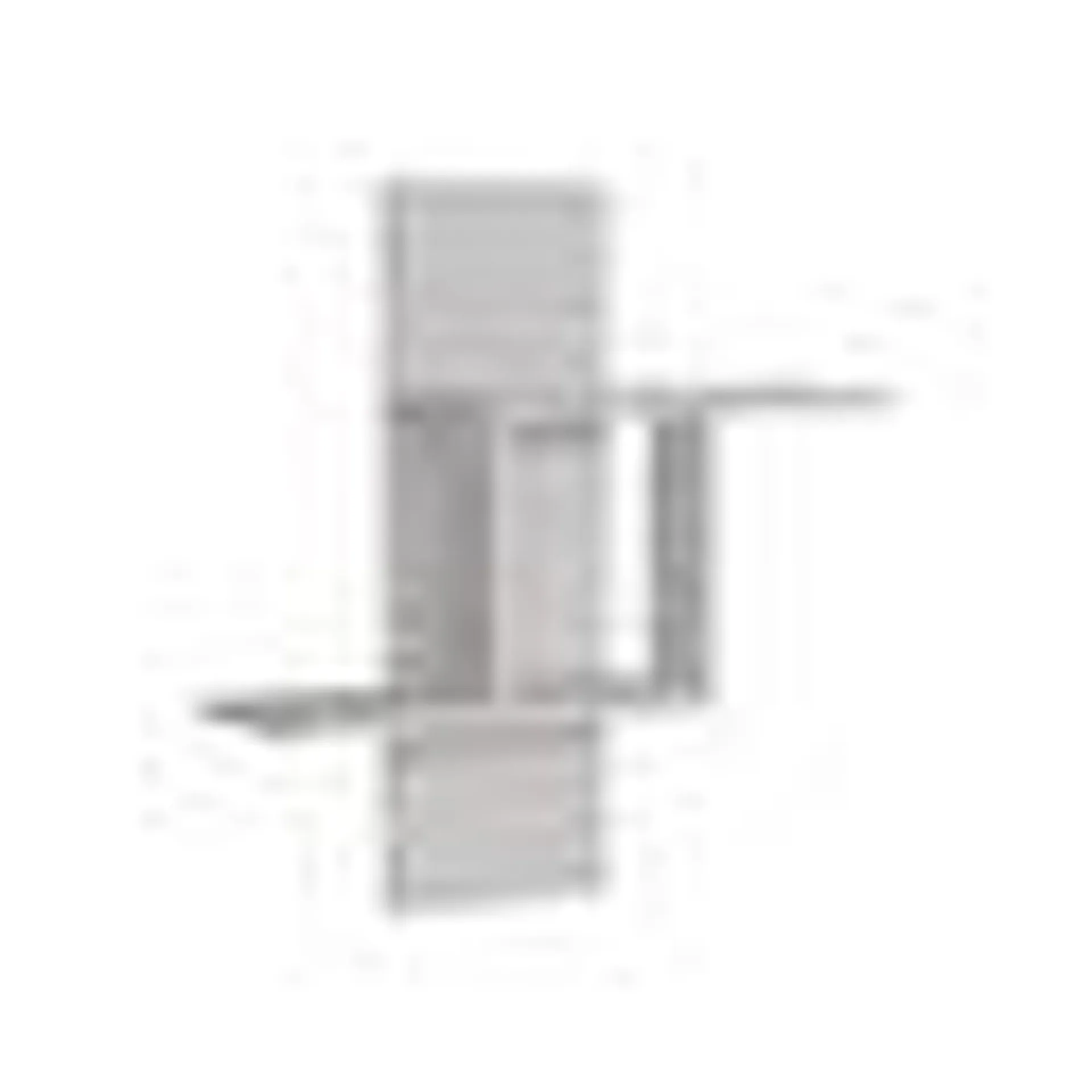 Estante de pared Jarret W64xH70cm Blanco