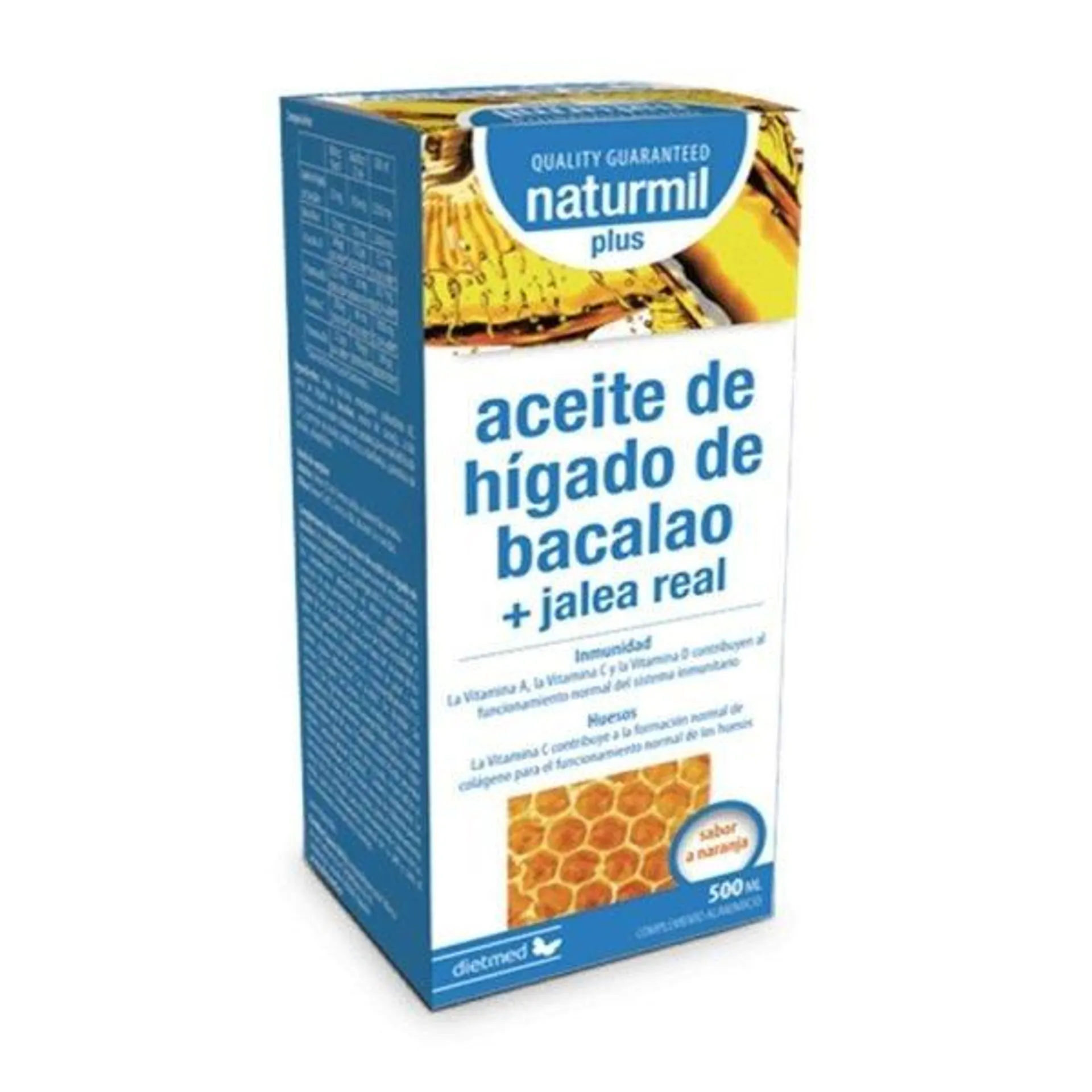 ACEITE DE HIGADO DE BACALAO CON JALEA REAL PLUS- Naturmil