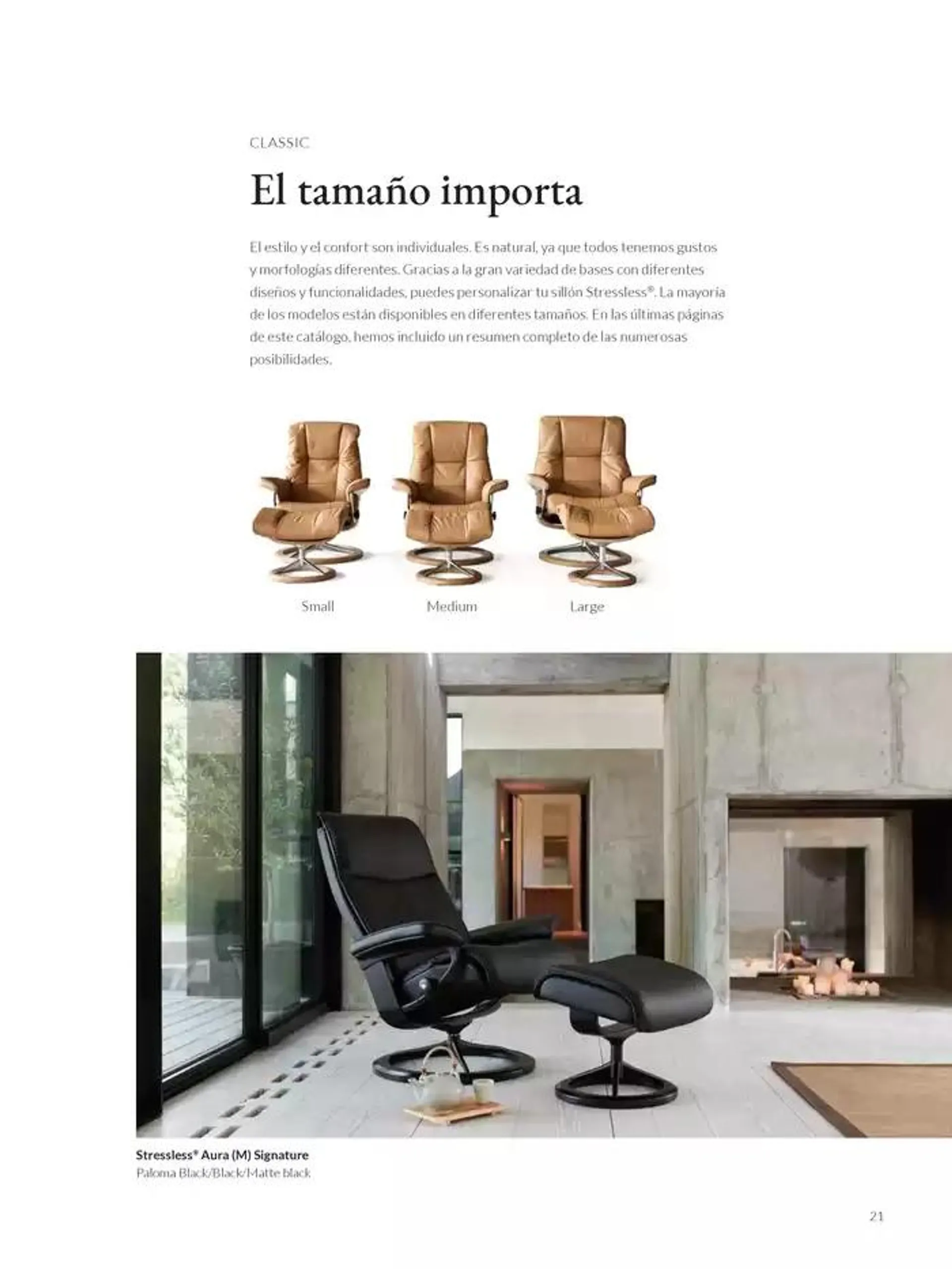 Catálogo de Catálogo Stressless 7 de marzo al 31 de agosto 2025 - Página 21