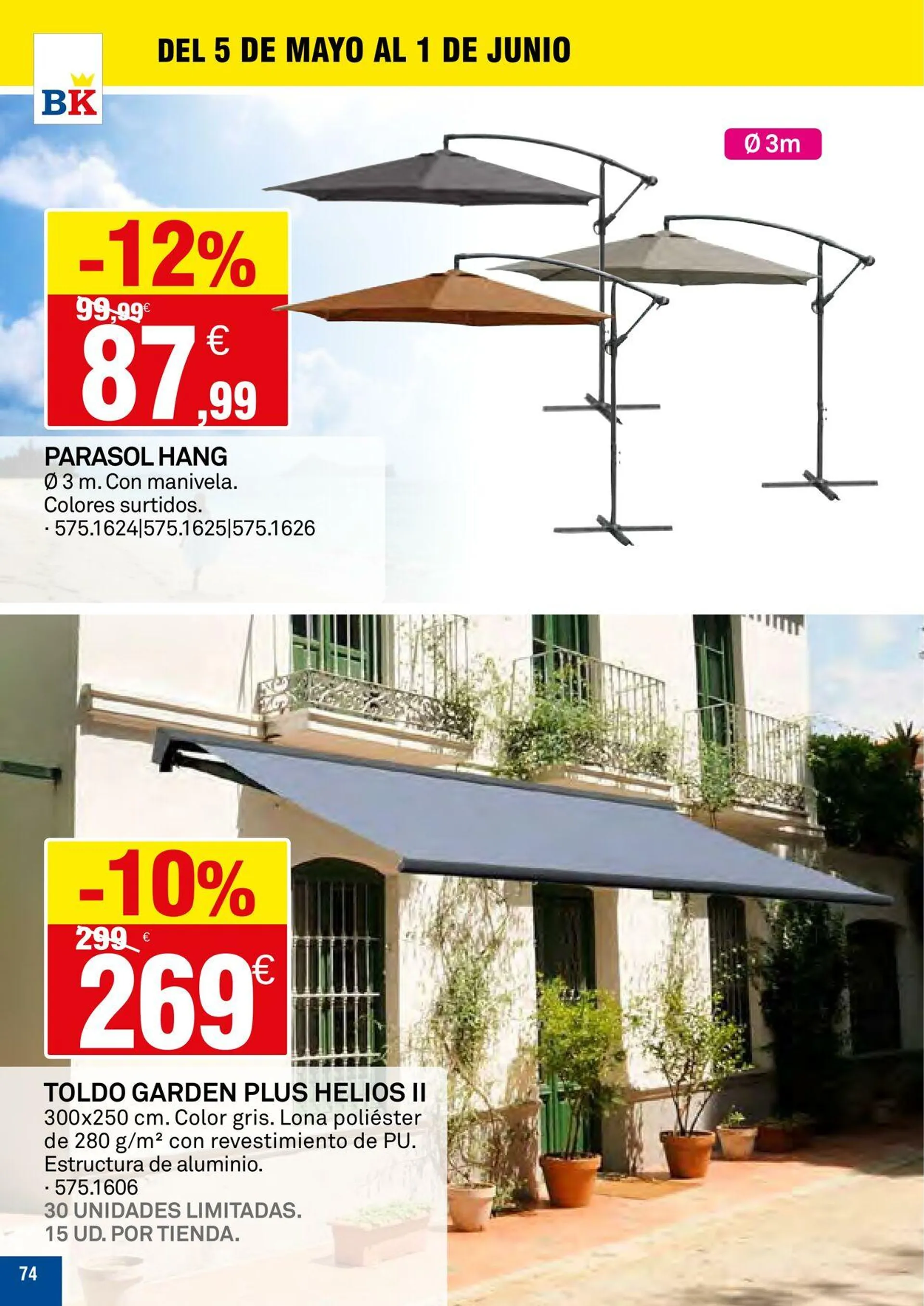 Catálogo de Bricoking Oferta actual 26 de mayo al 9 de junio 2025 - Página 74