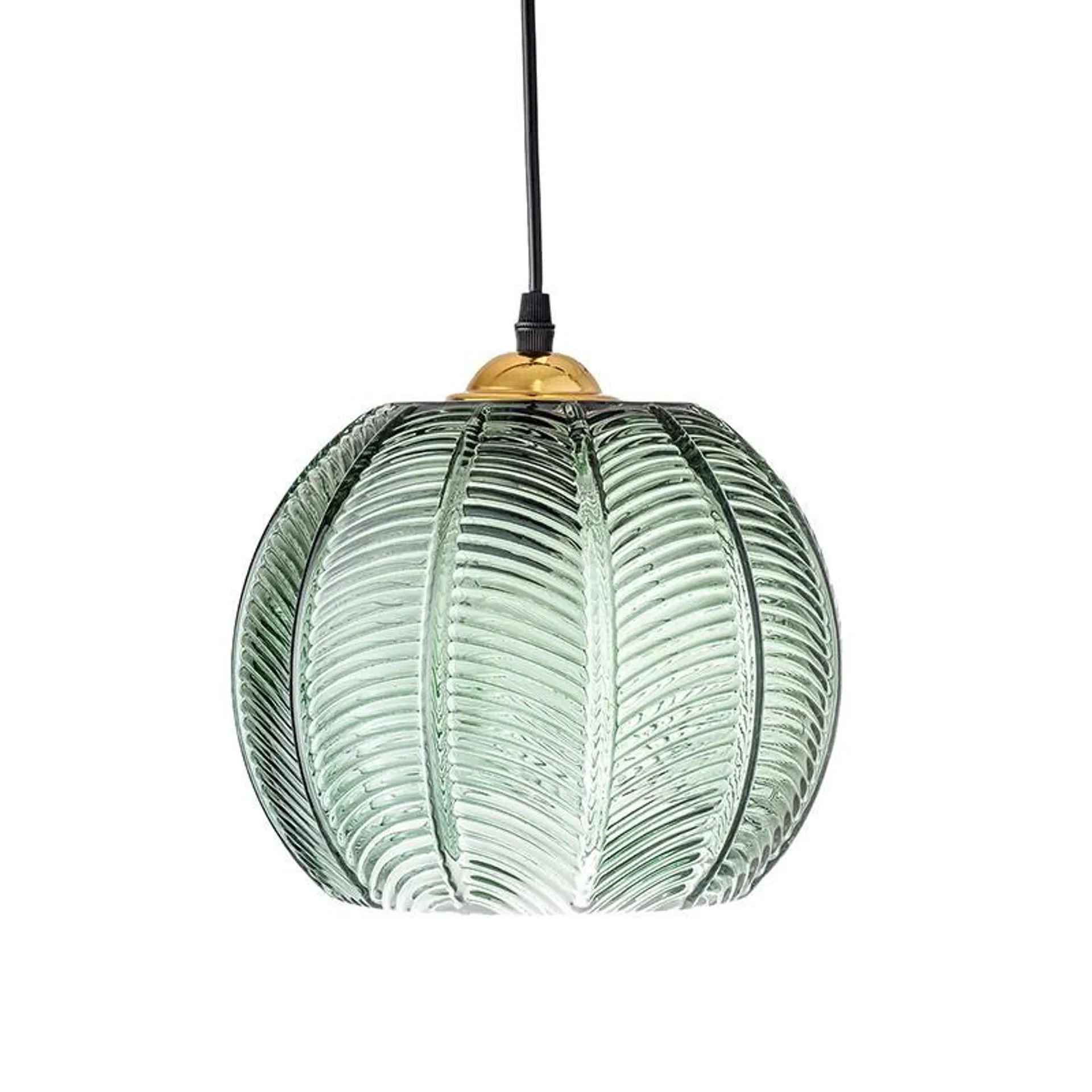 Leaf Crystal Lamp, Green