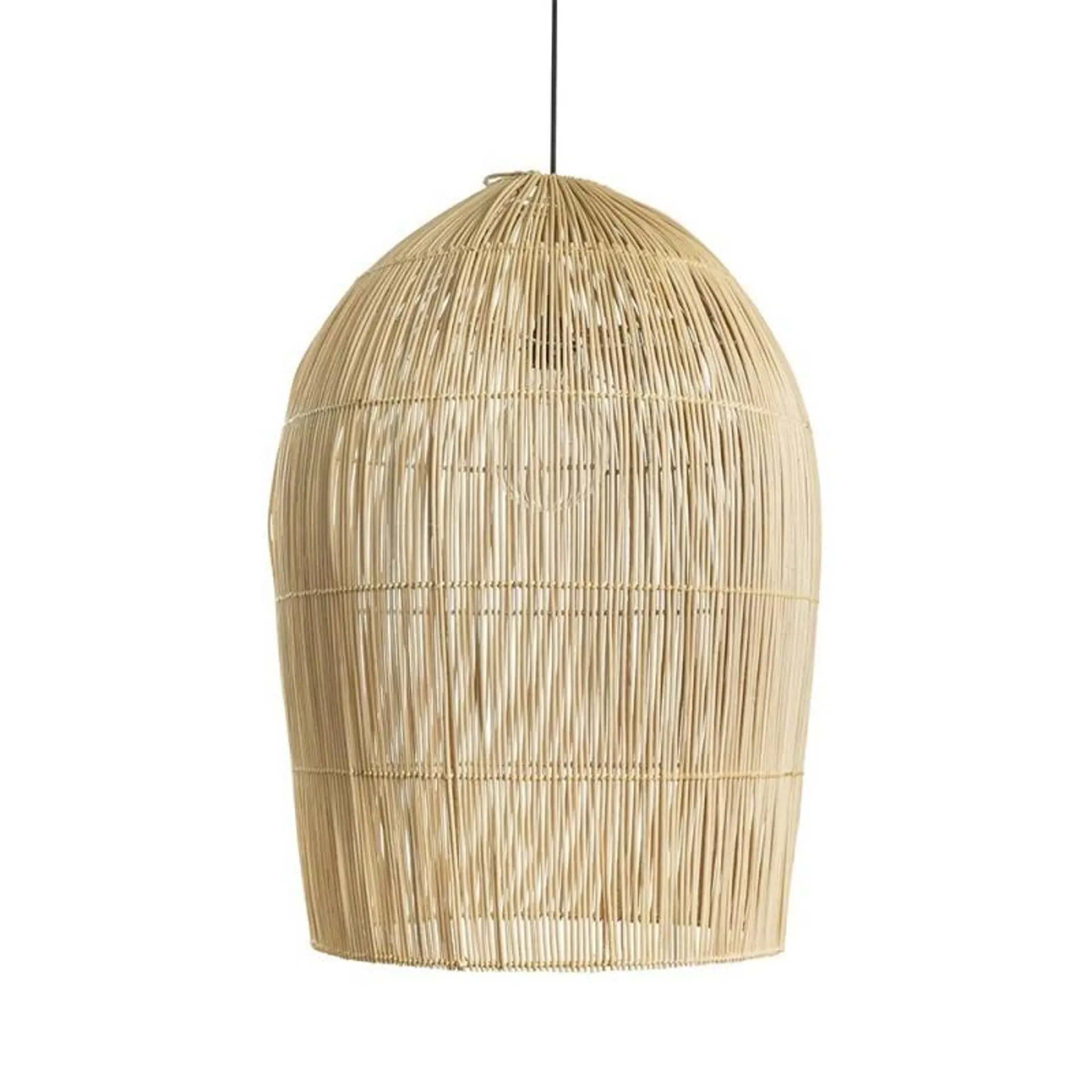 Balik lampshade, natural rattan