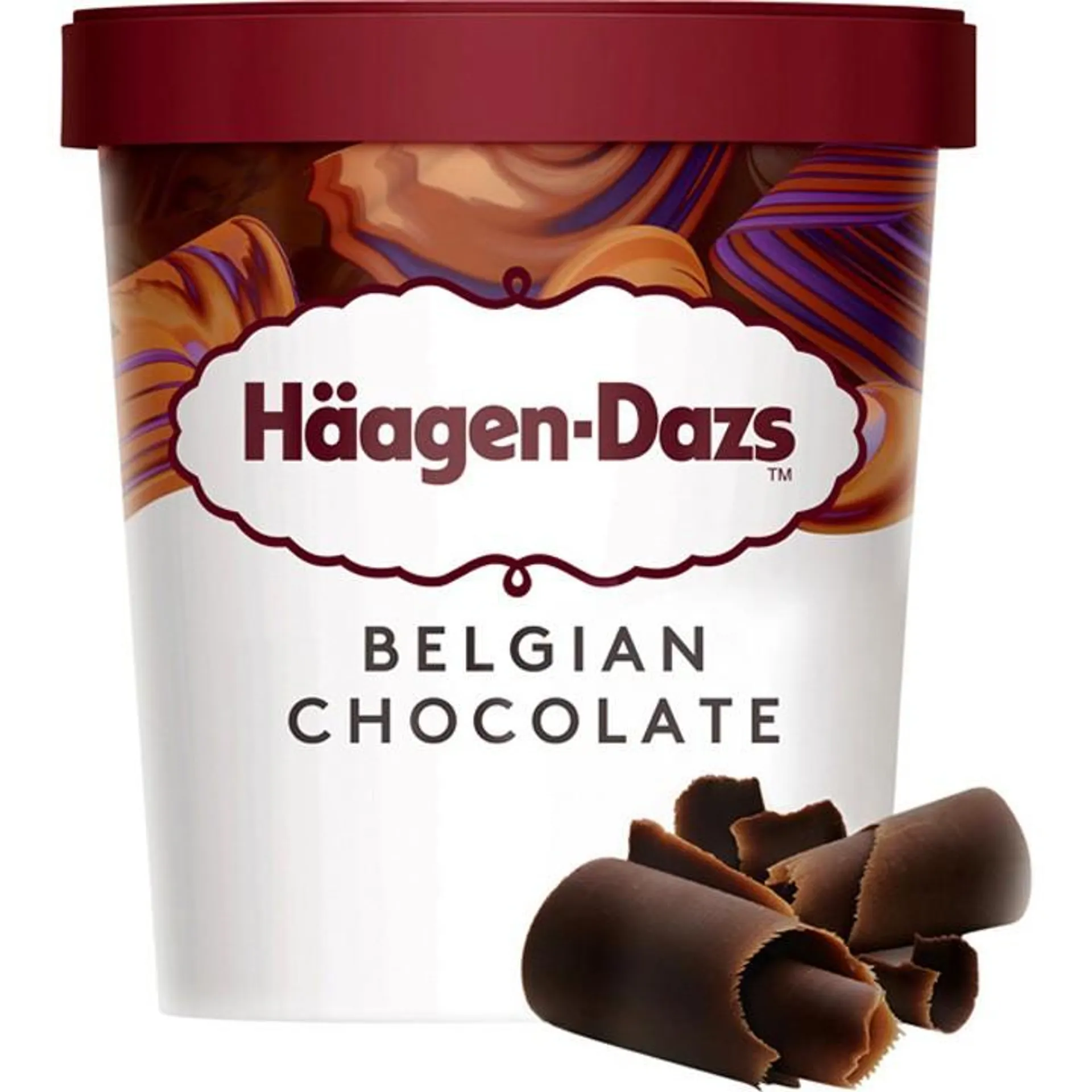 Tarrina chocolate belga Häagen Dazs