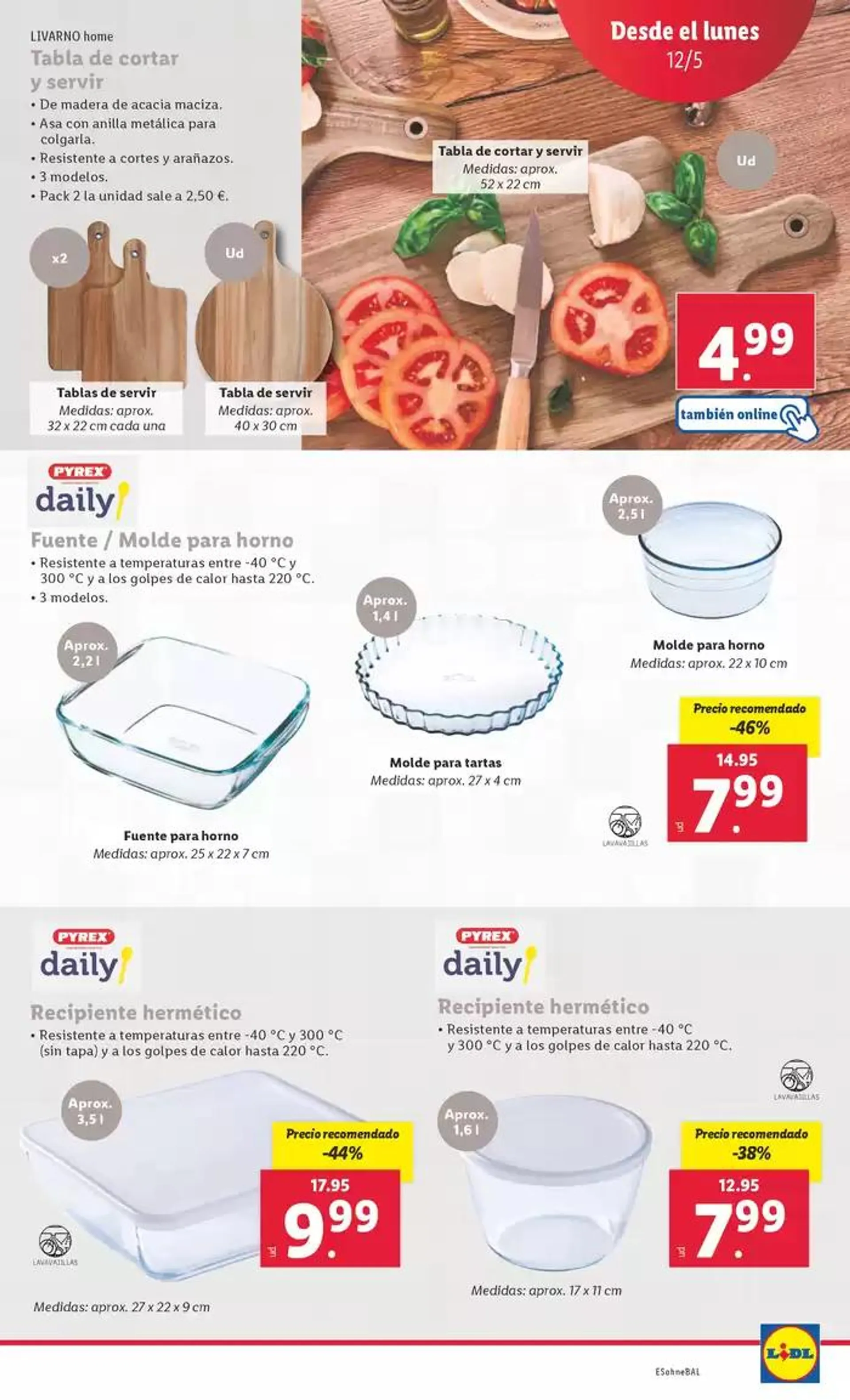 Catálogo de  ¡Bazar Lidl! Ofertas válidas del 12/05 al 18/05 12 de mayo al 18 de mayo 2025 - Página 7
