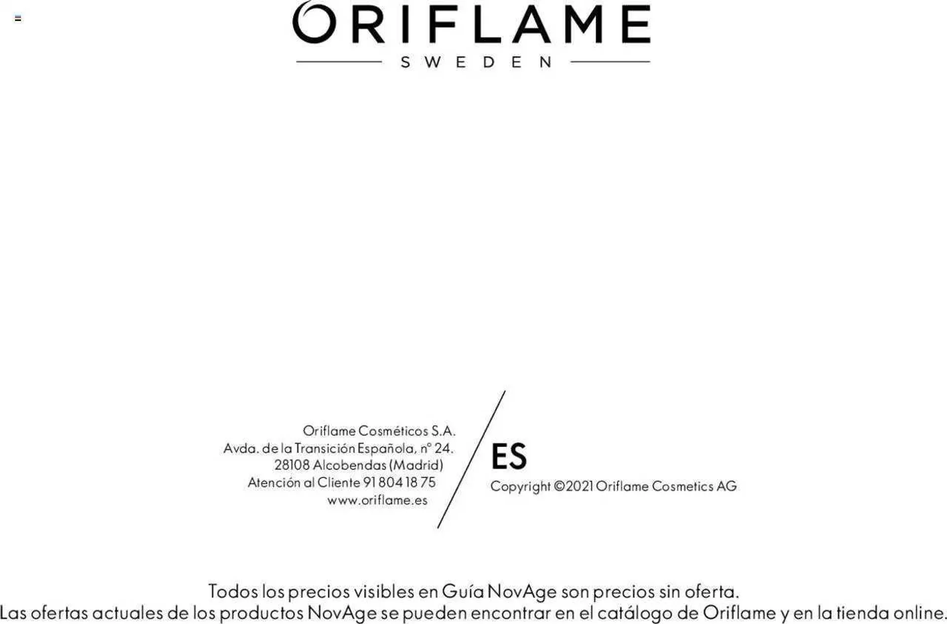 Catálogo Oriflame - 72