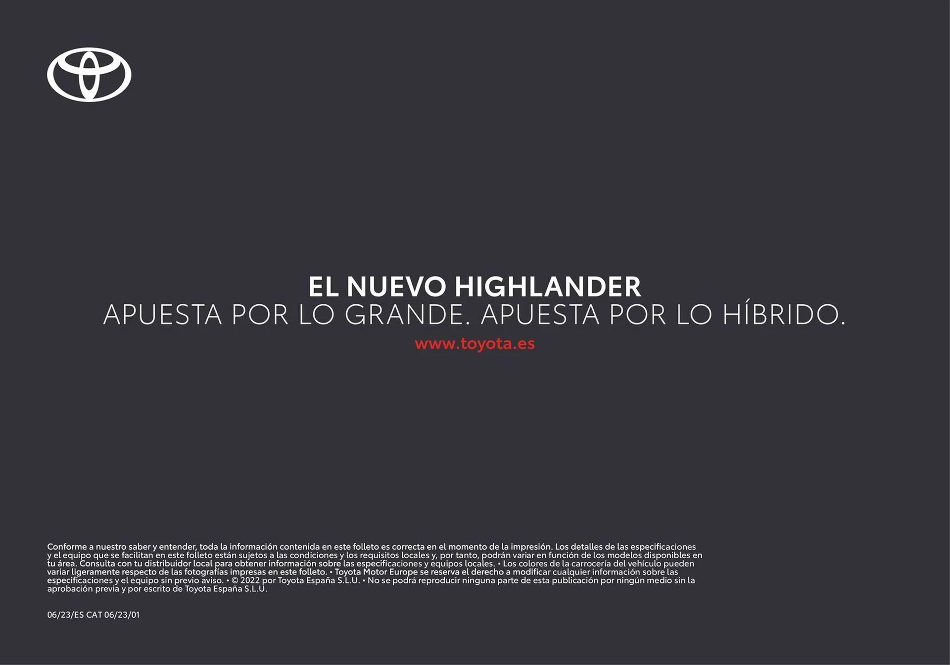 Catálogo de Folleto Toyota Highlander 26 de junio al 26 de junio 2025 - Página 21