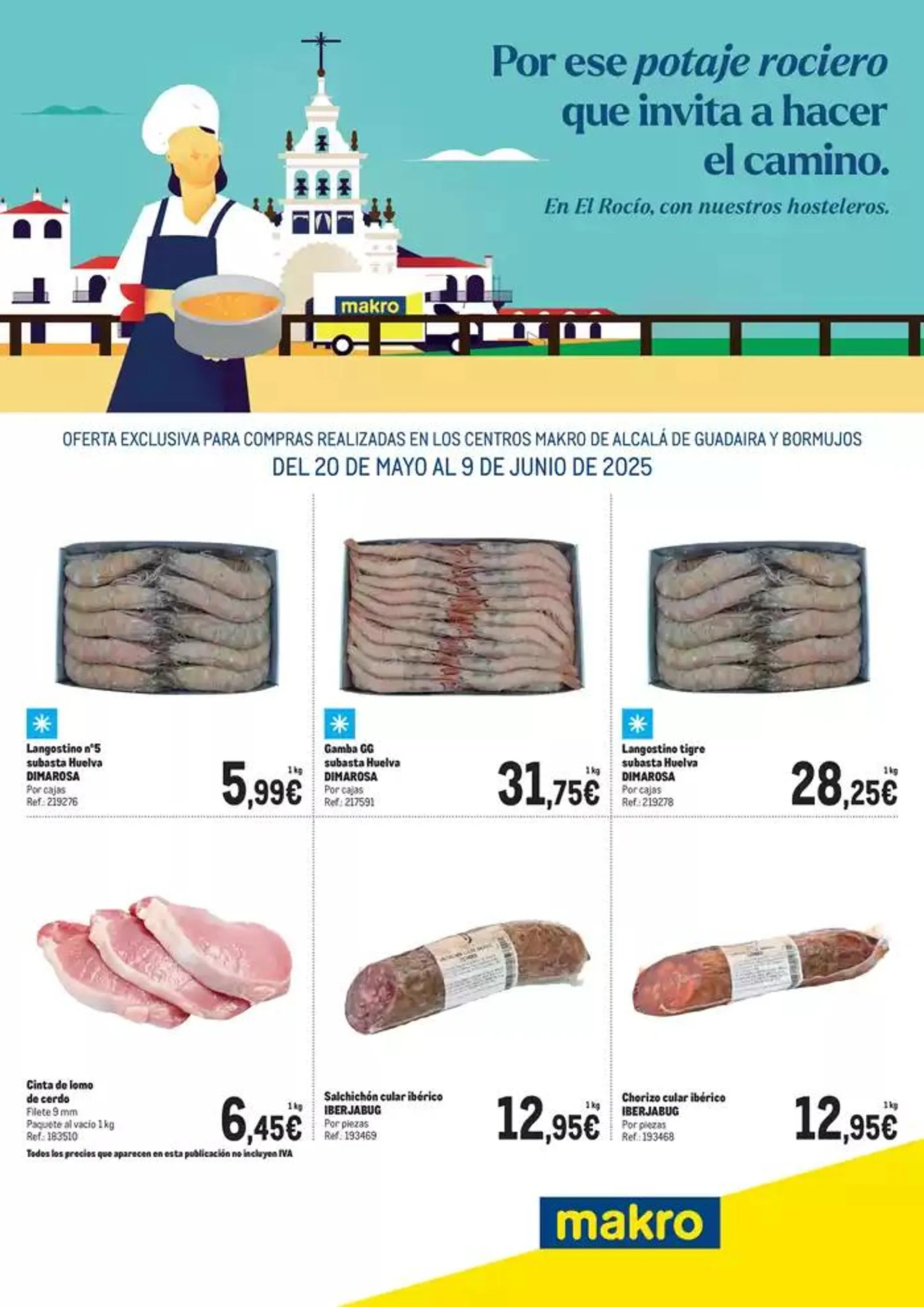 Catálogo de Hoja Local Feria del Rocio 20 de mayo al 9 de junio 2025 - Página 1