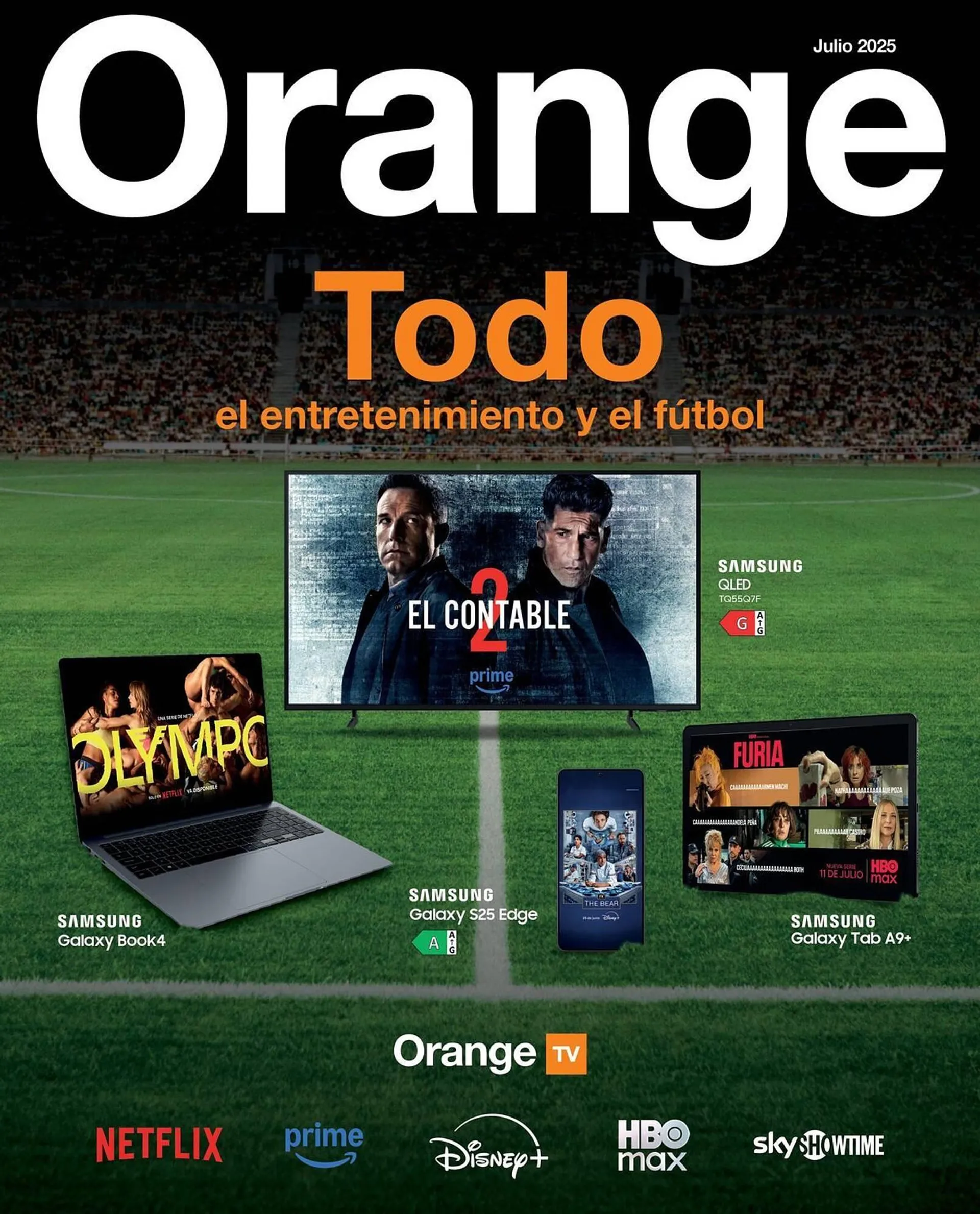 Catálogo de Folleto Orange 1 de julio al 31 de julio 2025 - Página 1