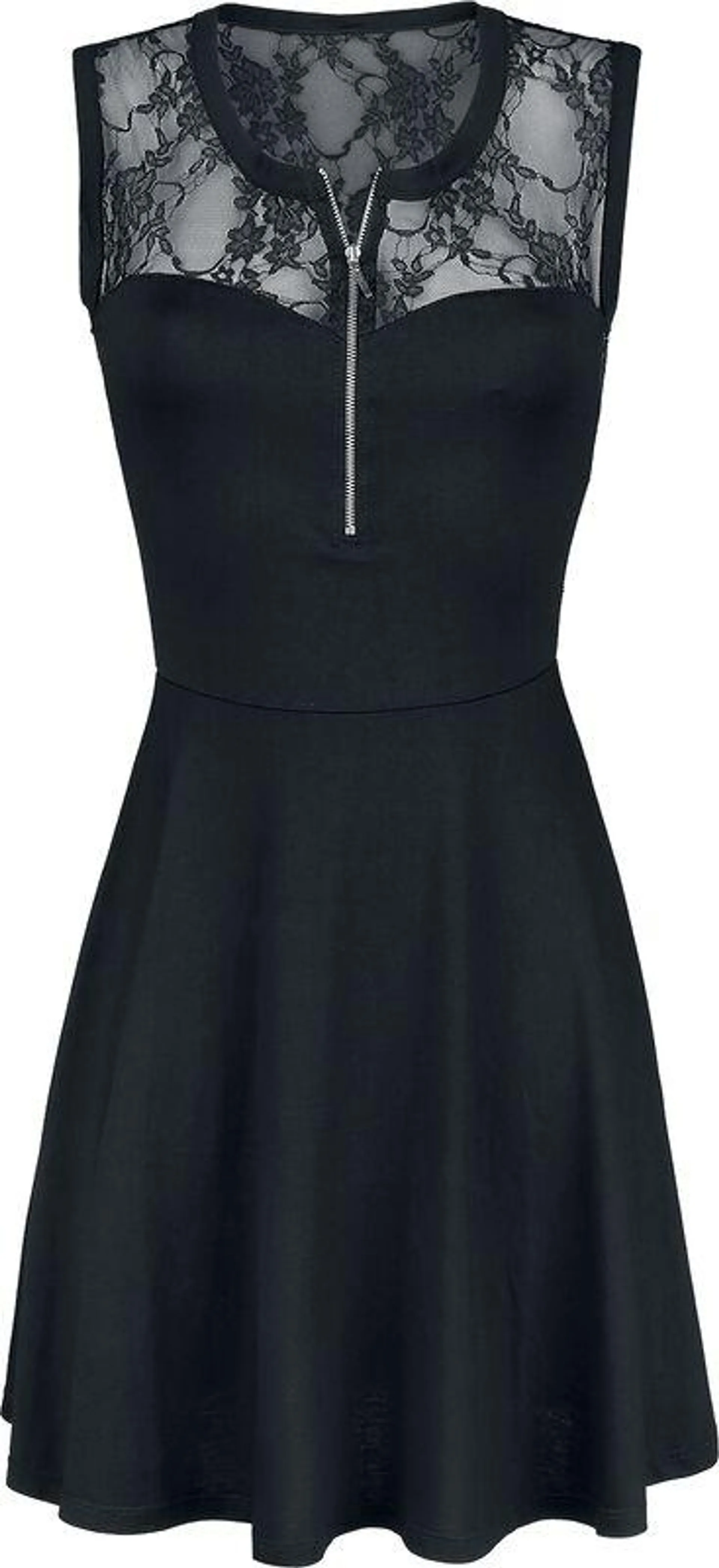 "Woman's Dress Lilly" Kurzes Kleid schwarz von Outer Vision