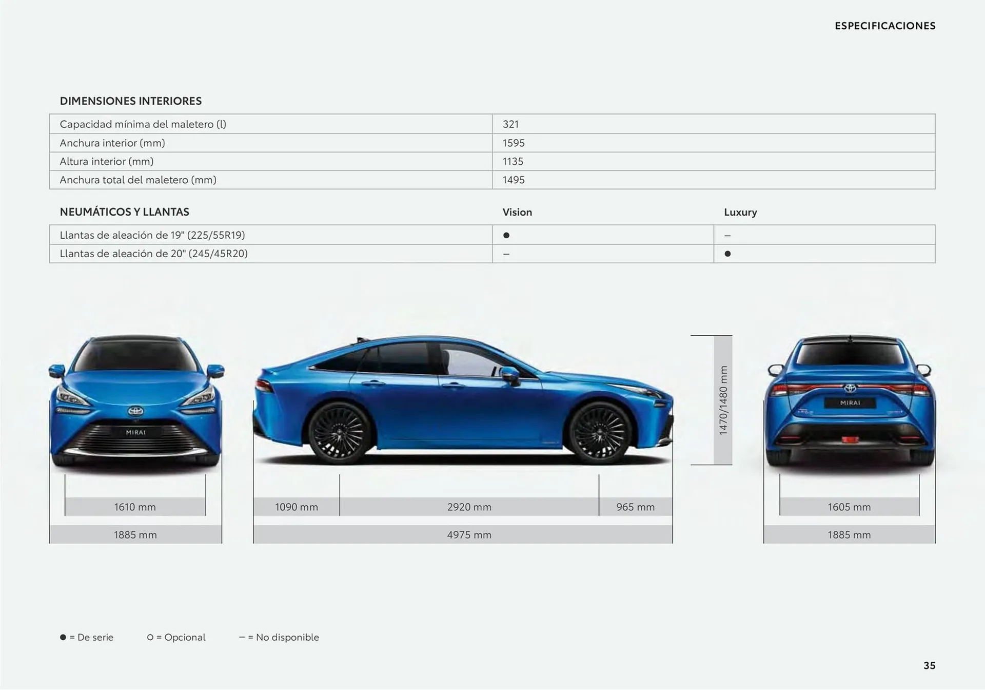 Catálogo de Folleto Toyota Mirai 26 de junio al 26 de junio 2025 - Página 35