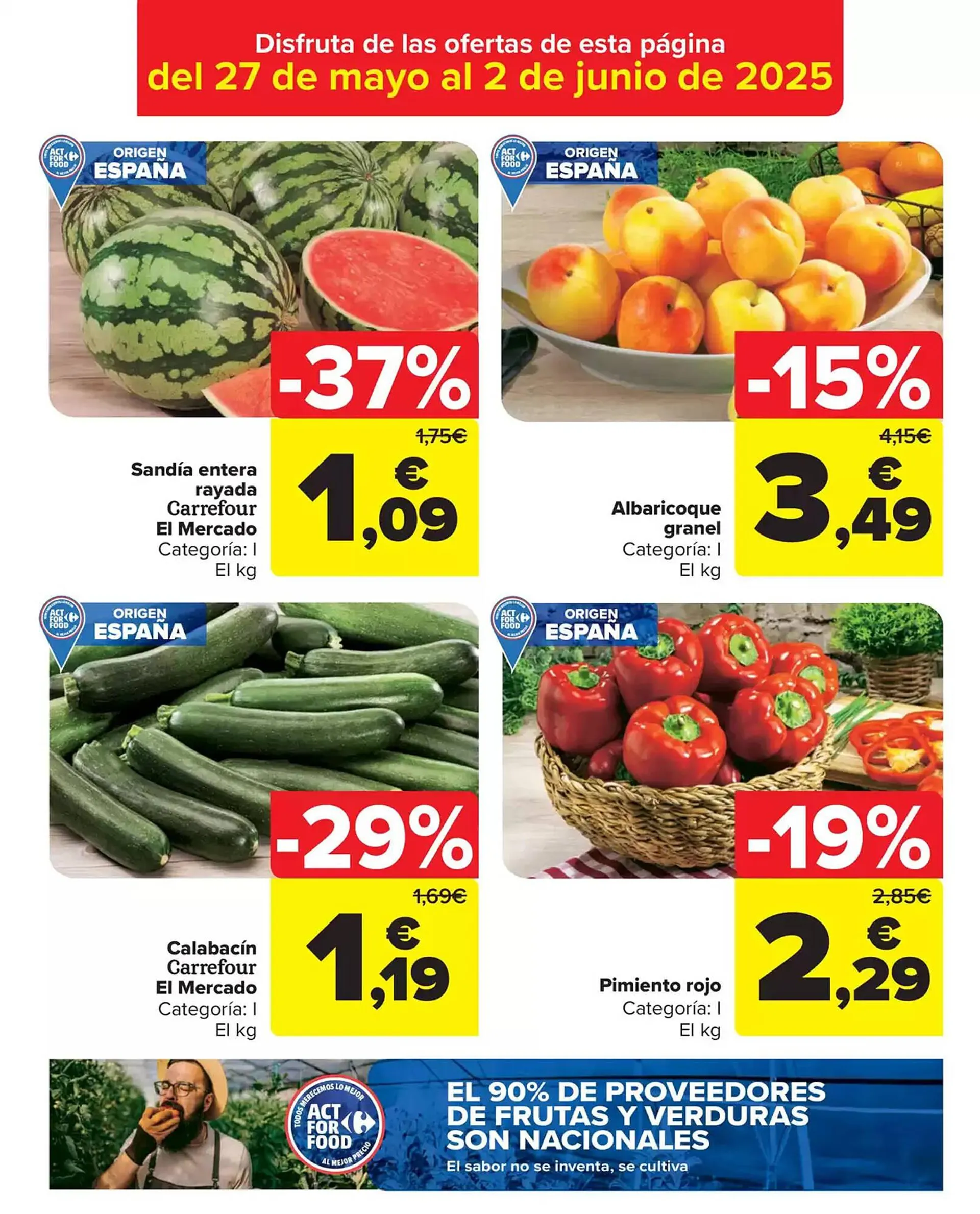 Catálogo de Folleto Carrefour Market 27 de mayo al 11 de junio 2025 - Página 3