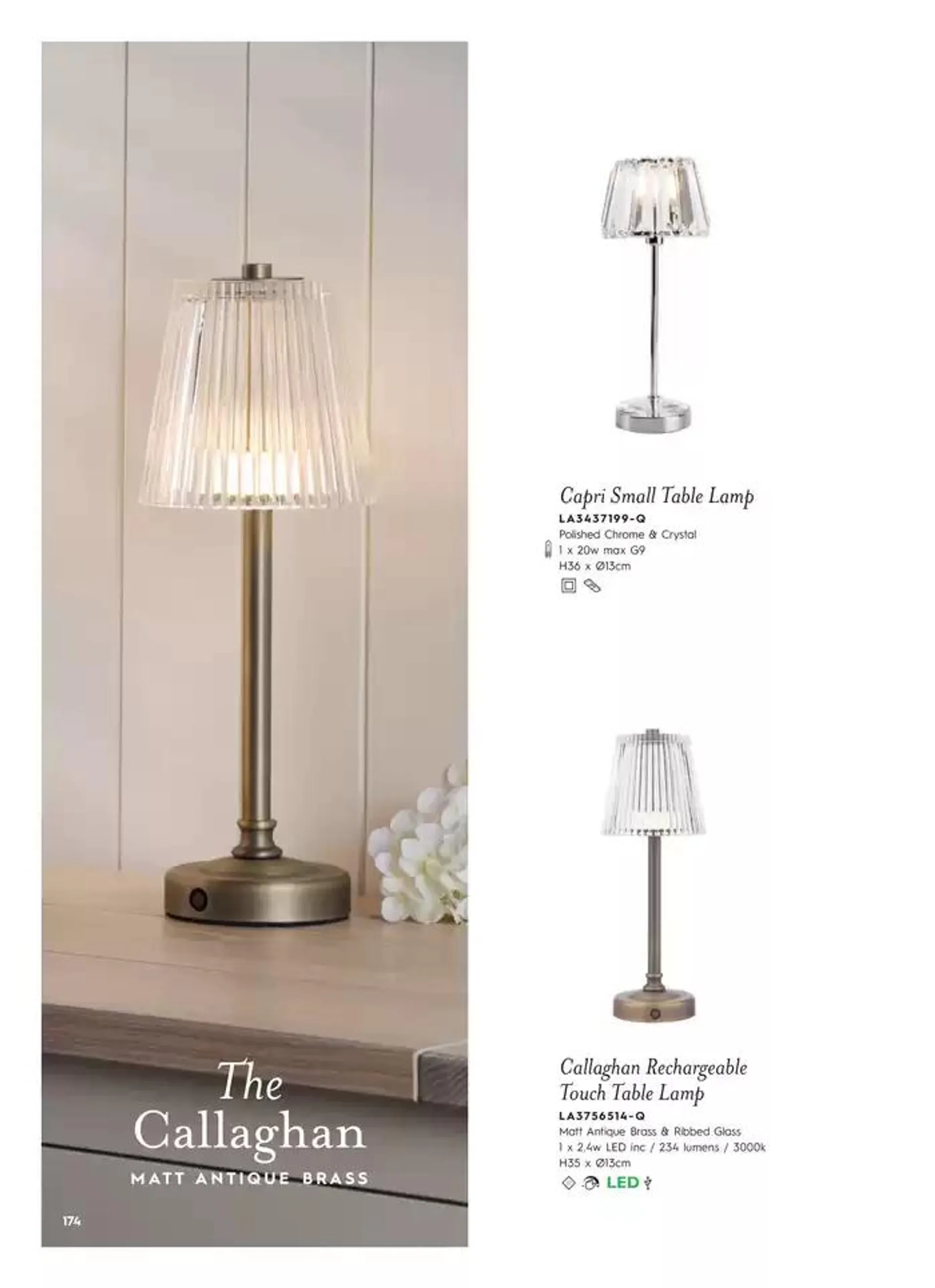 Catálogo de Lighting & Mirror Collection 12 de marzo al 31 de agosto 2025 - Página 176