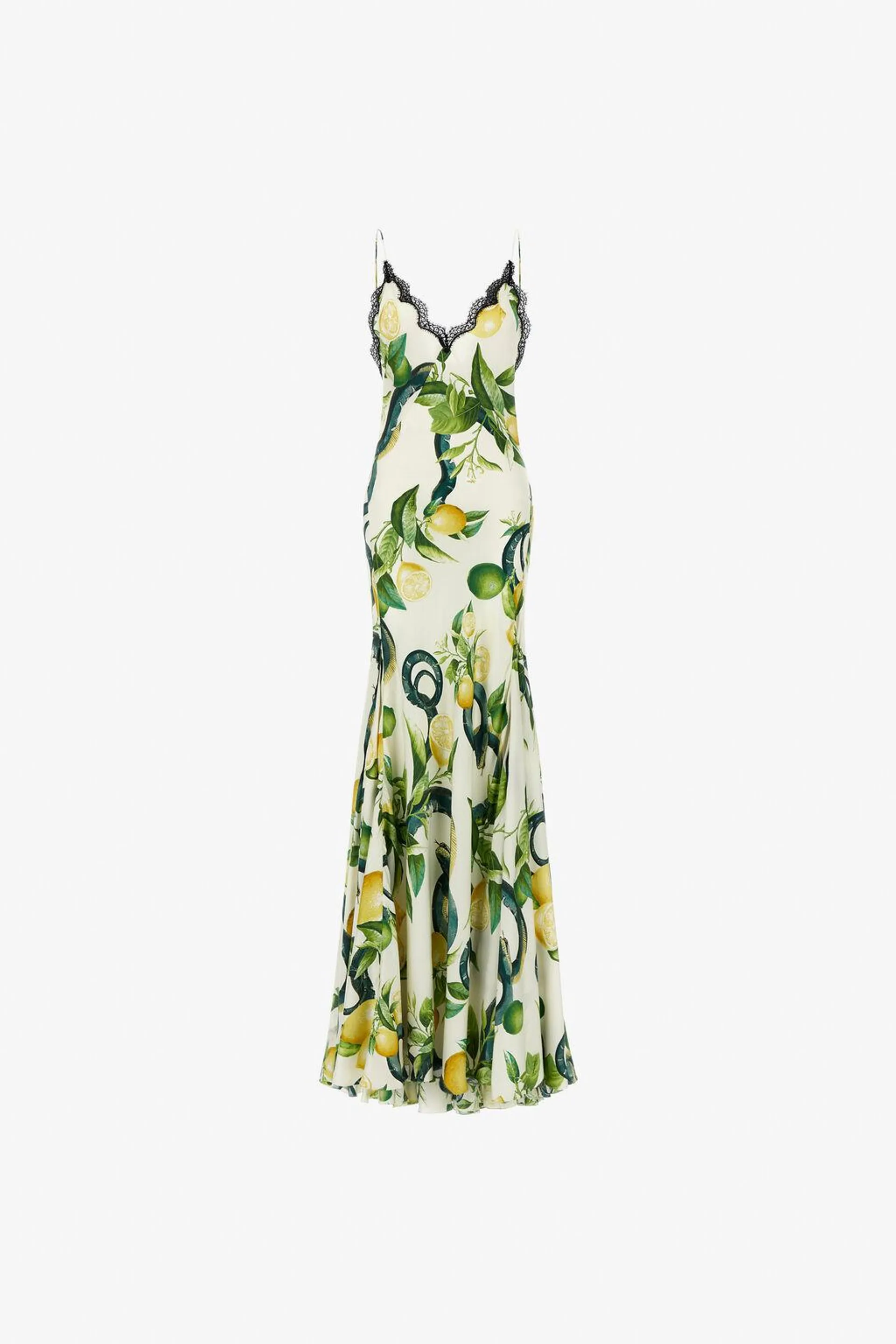 Lemon Slip Dress